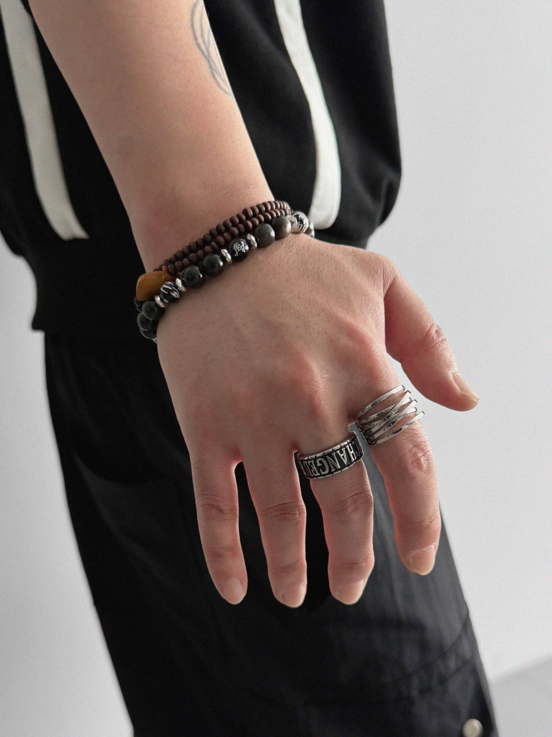 Mystic lettering Ring