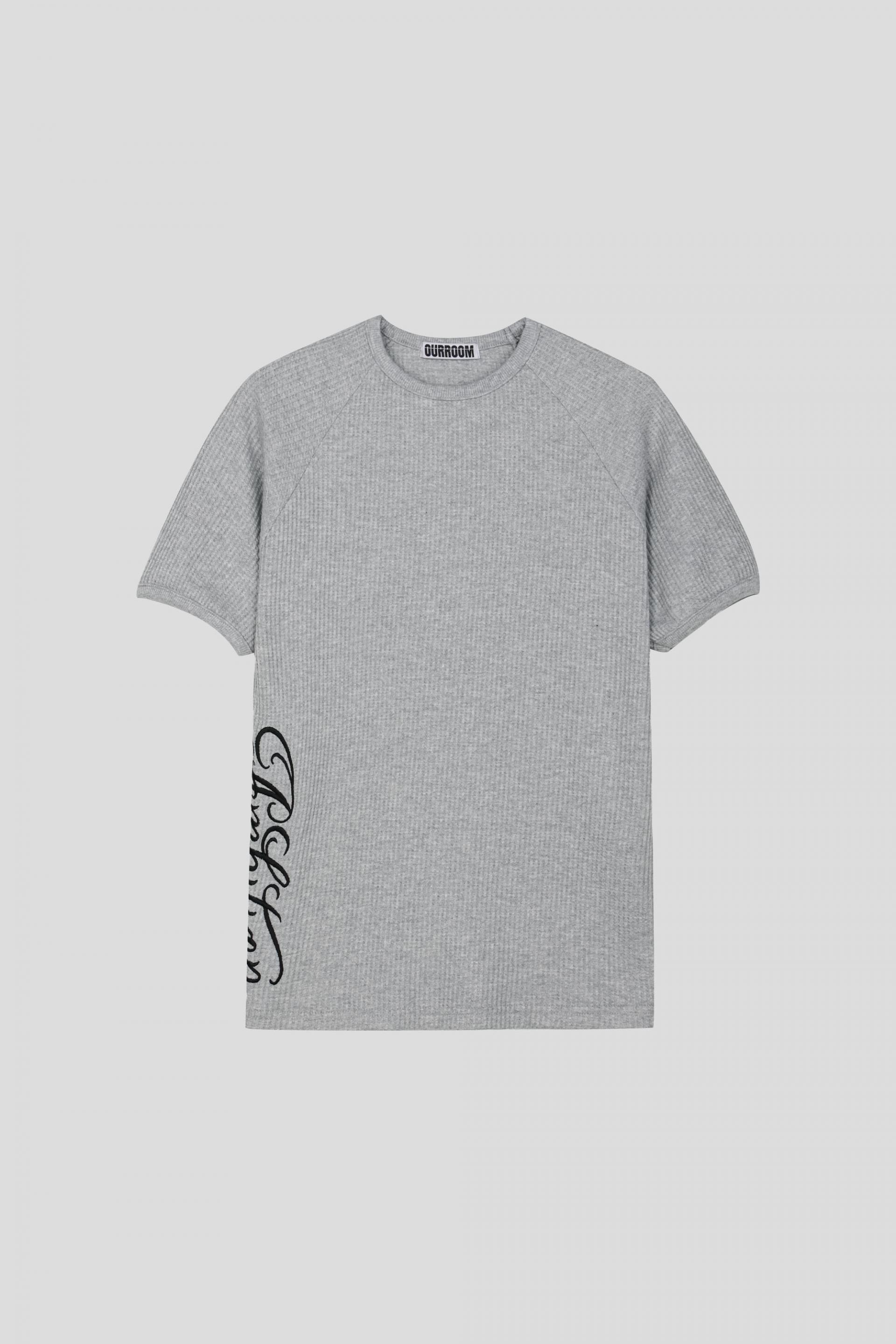 Chicano waffle muscle half t