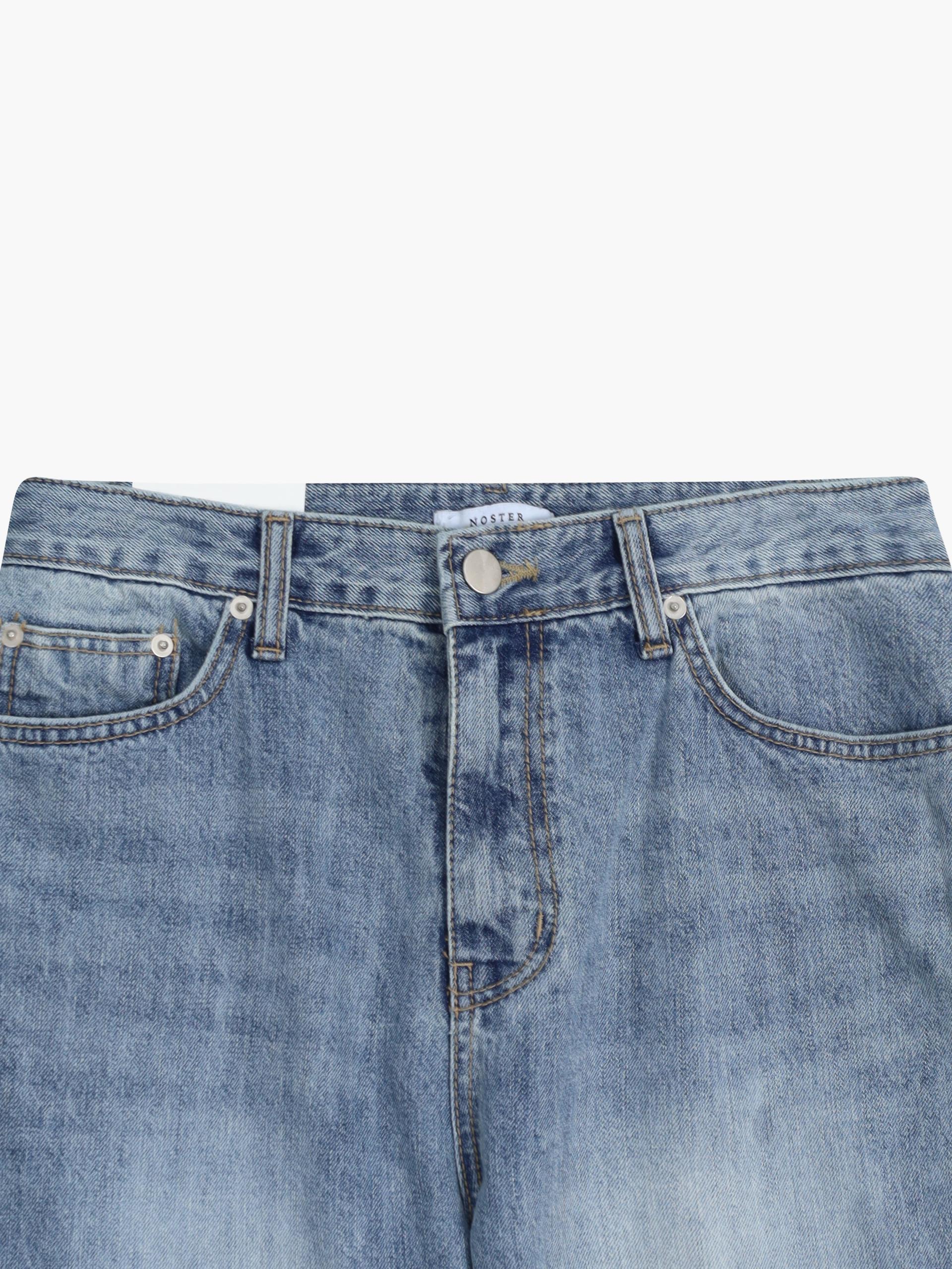 Graysh blue flared jeans