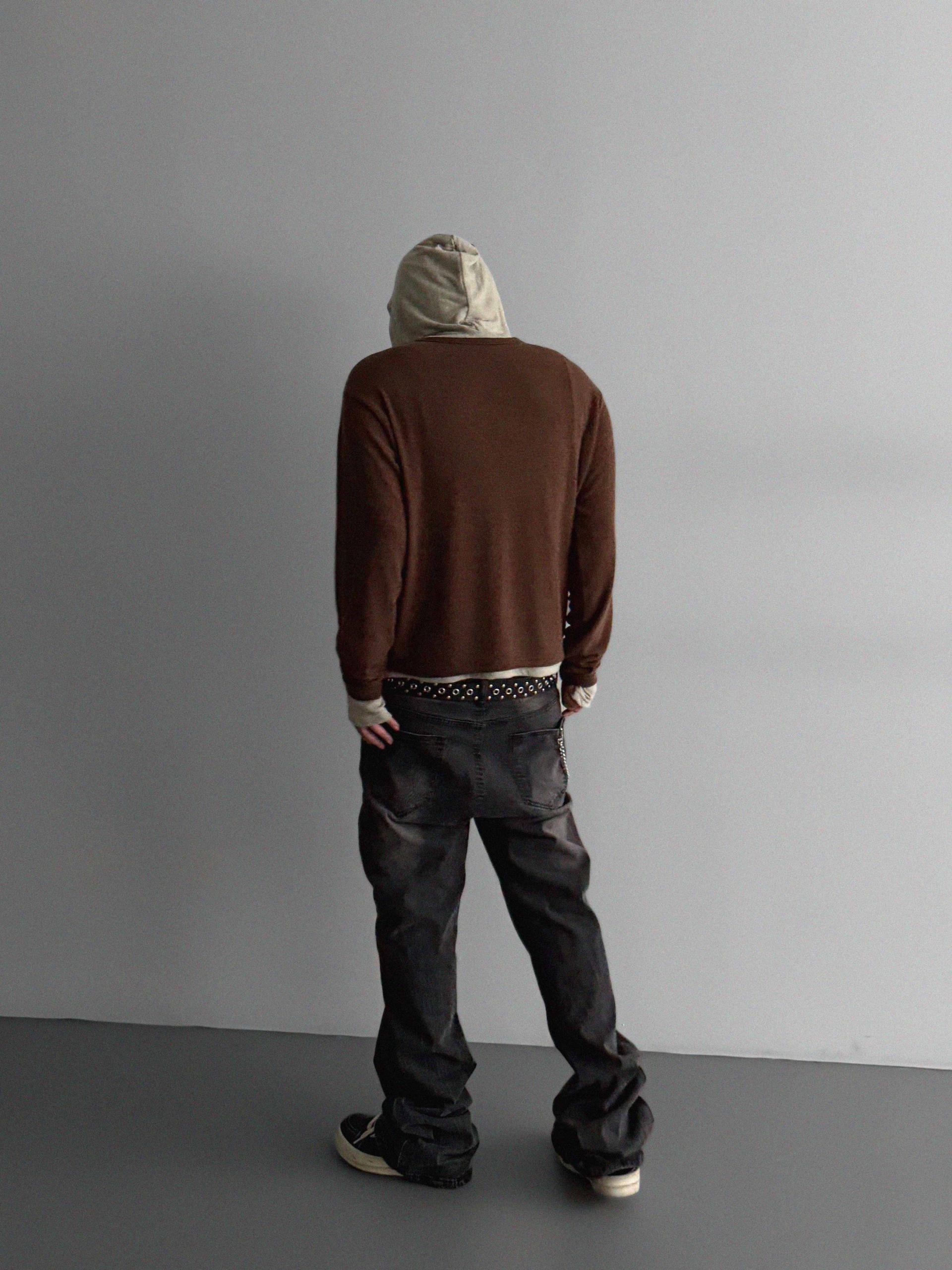 Index layered warmer hood t