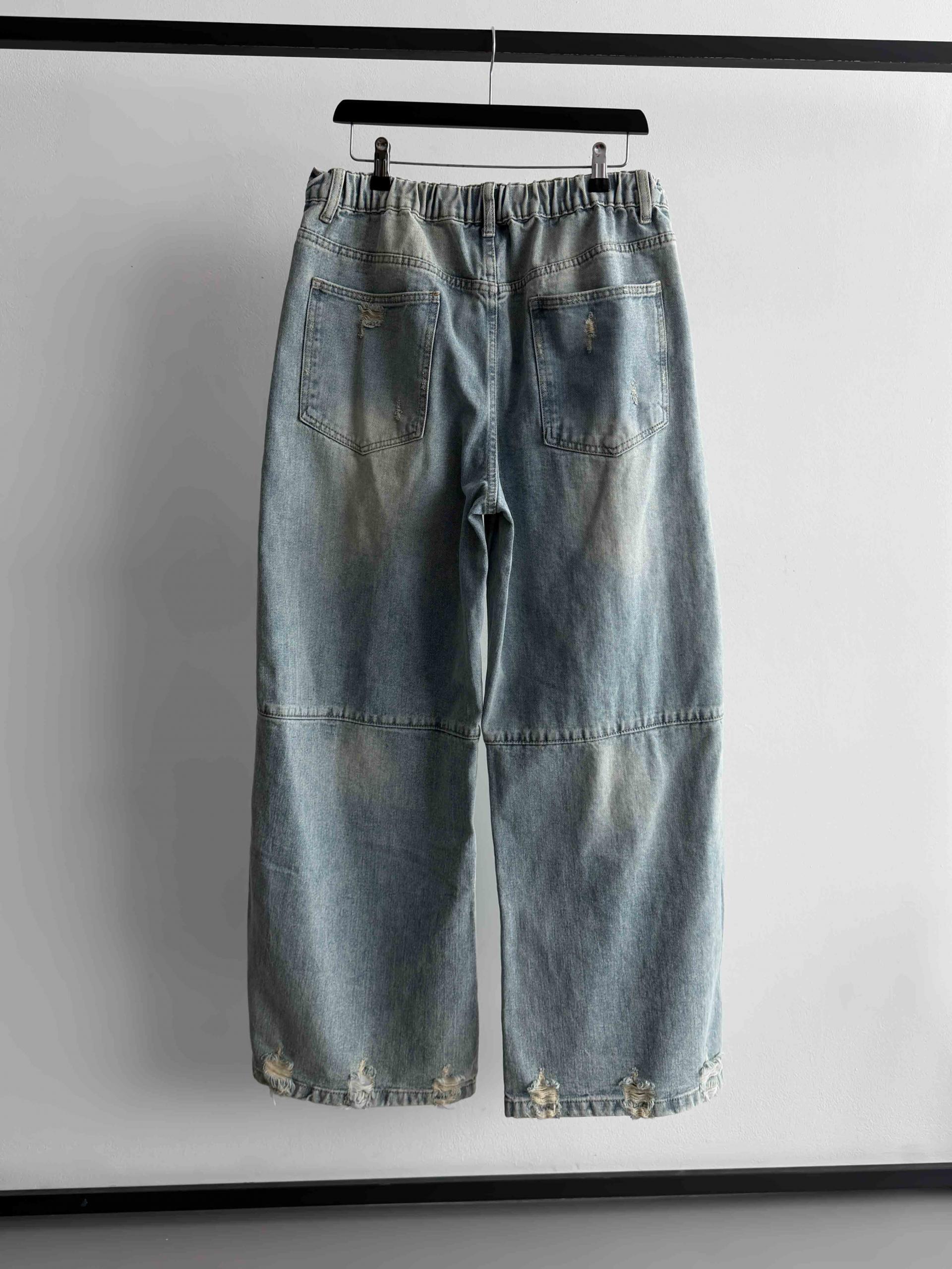 Frick damage denim pants