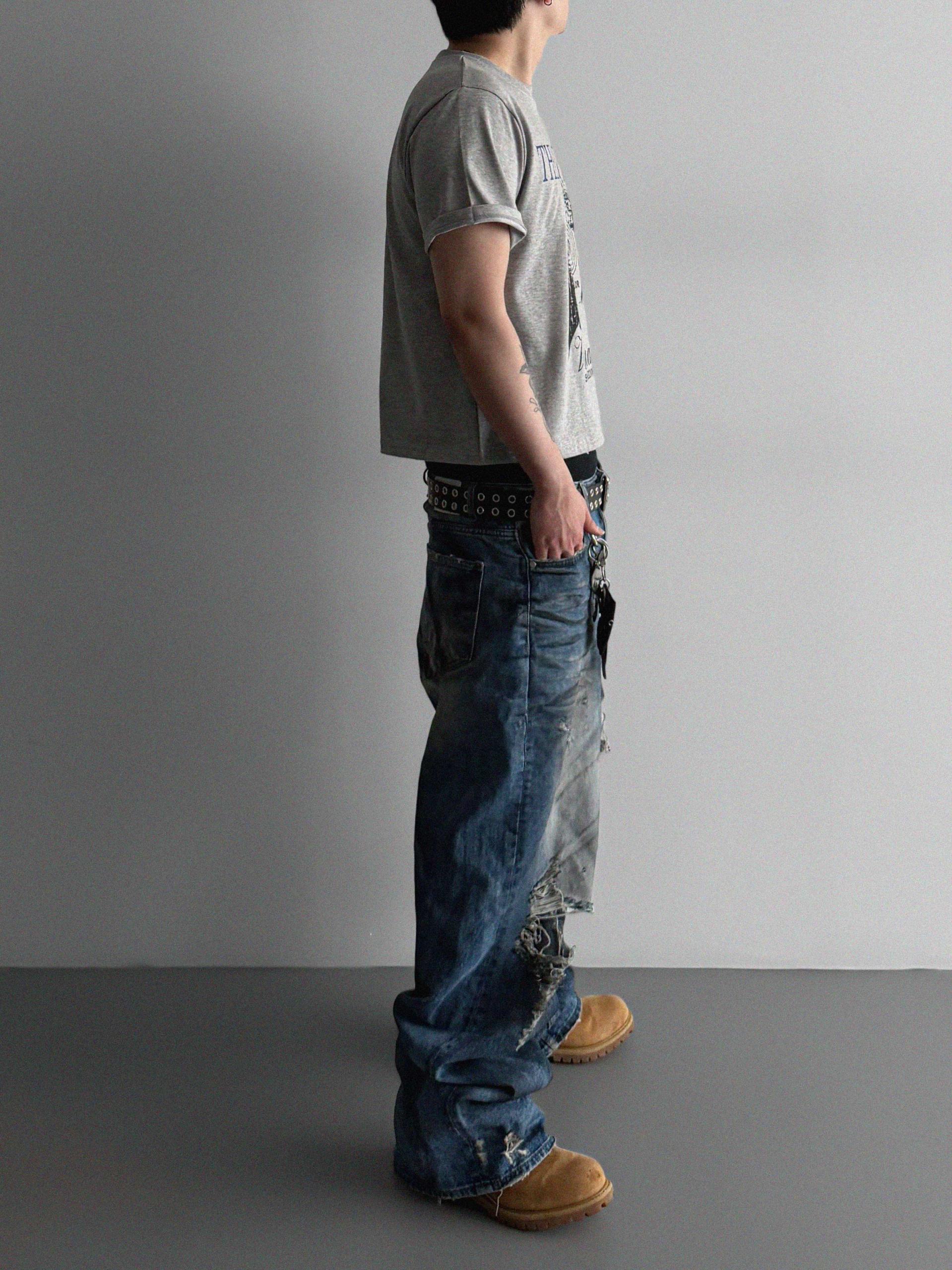 New rage crop half t