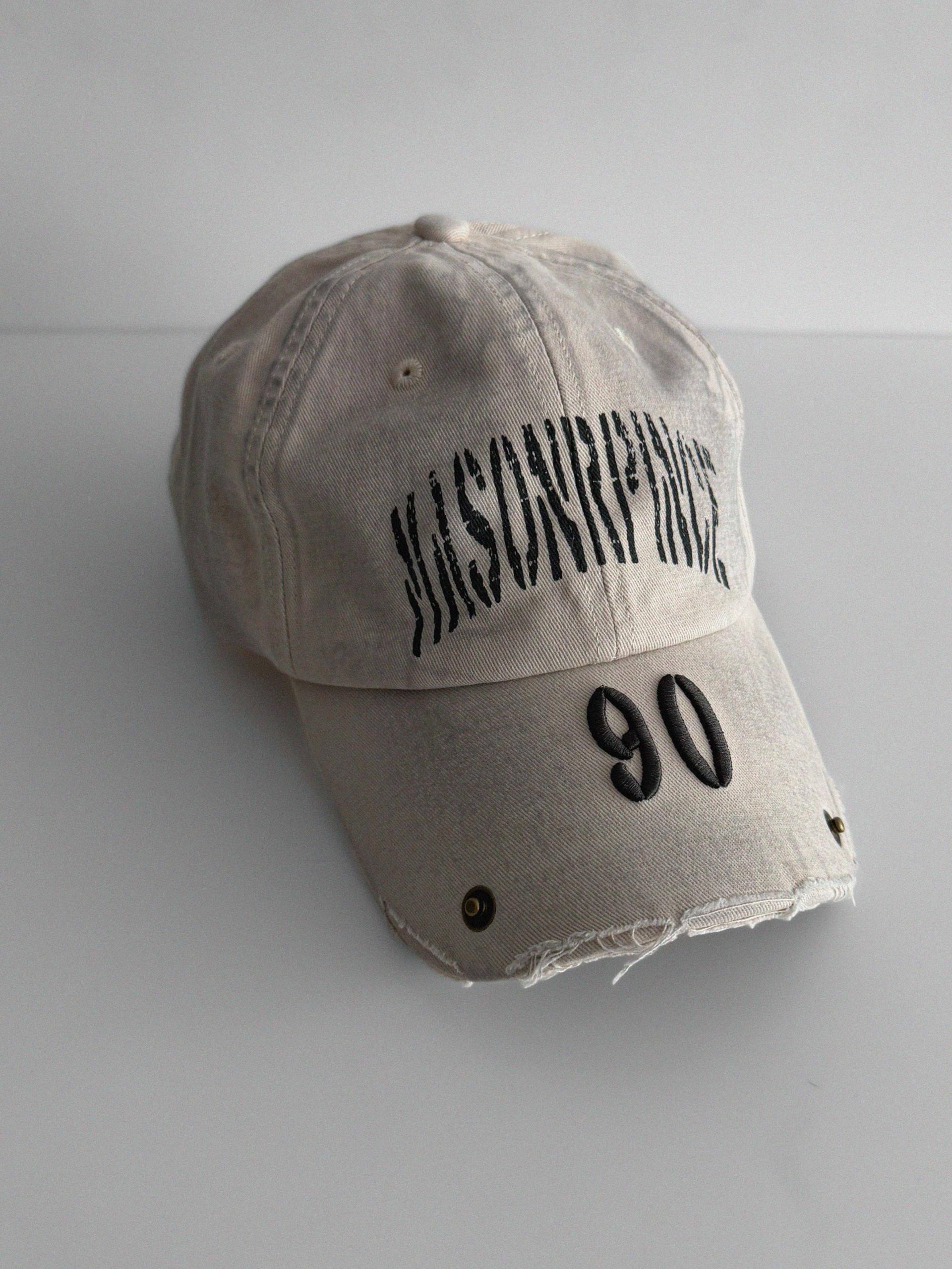 90 Destroyed ball cap
