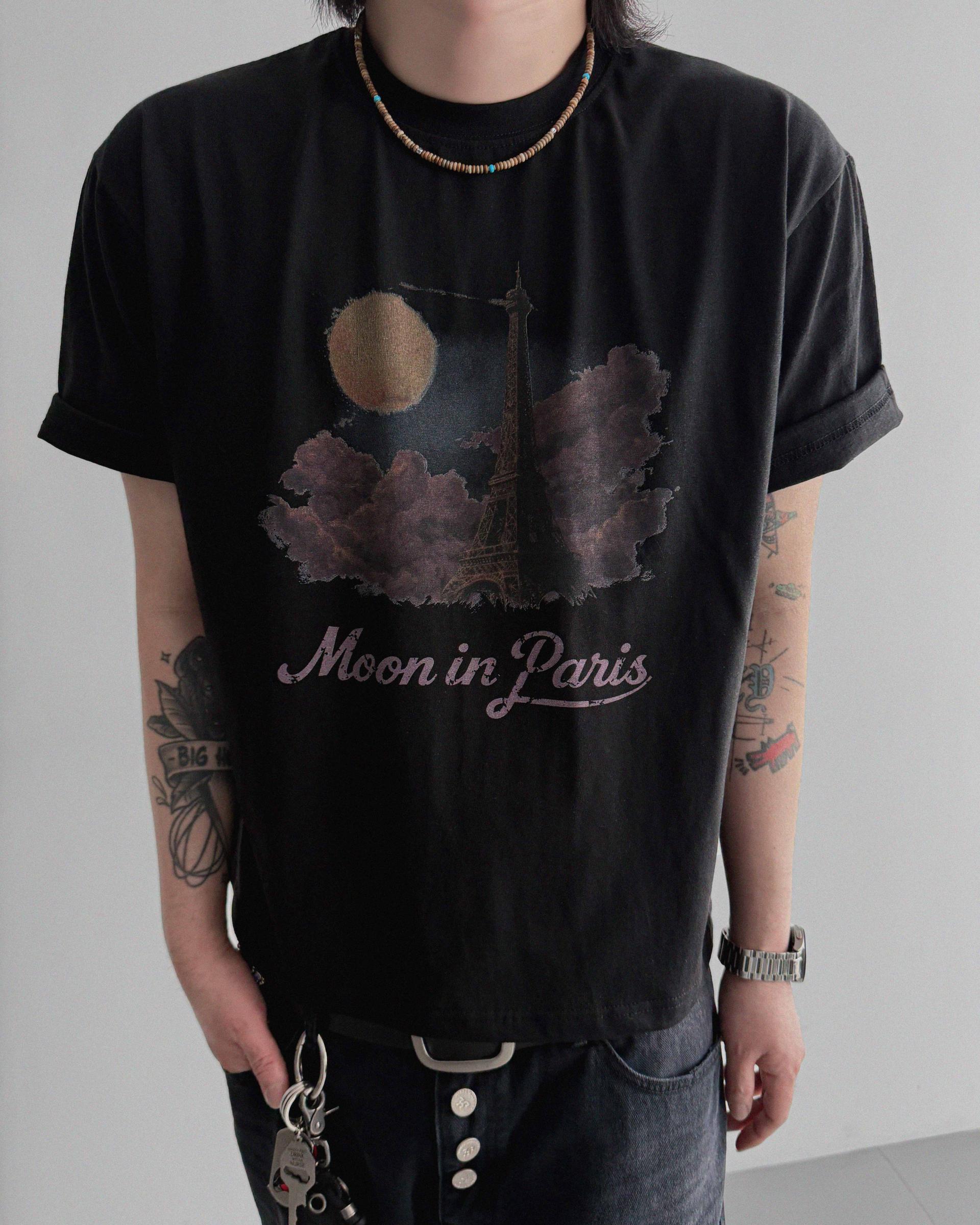 Paris moon crop half t