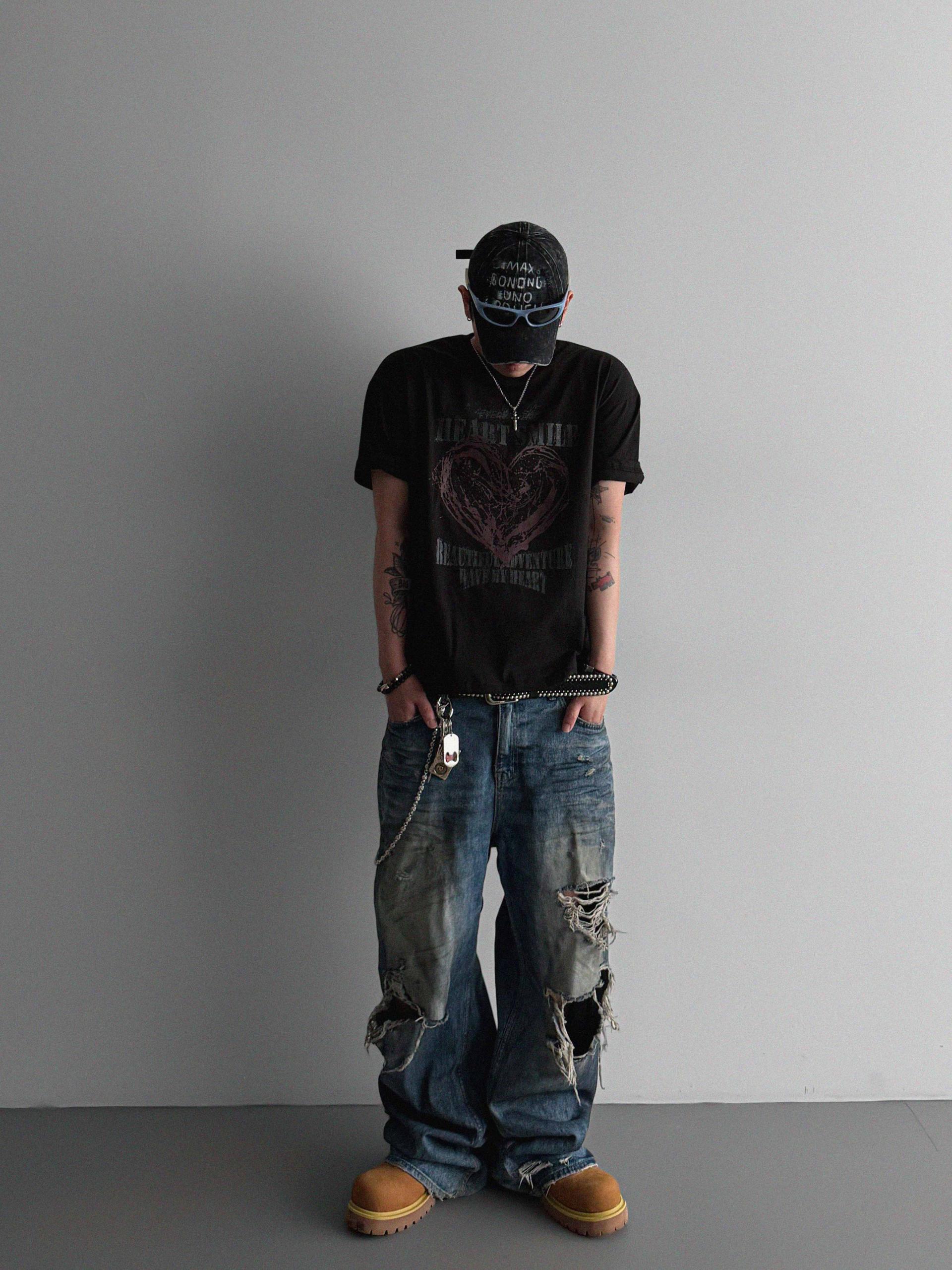 Gore heart half t