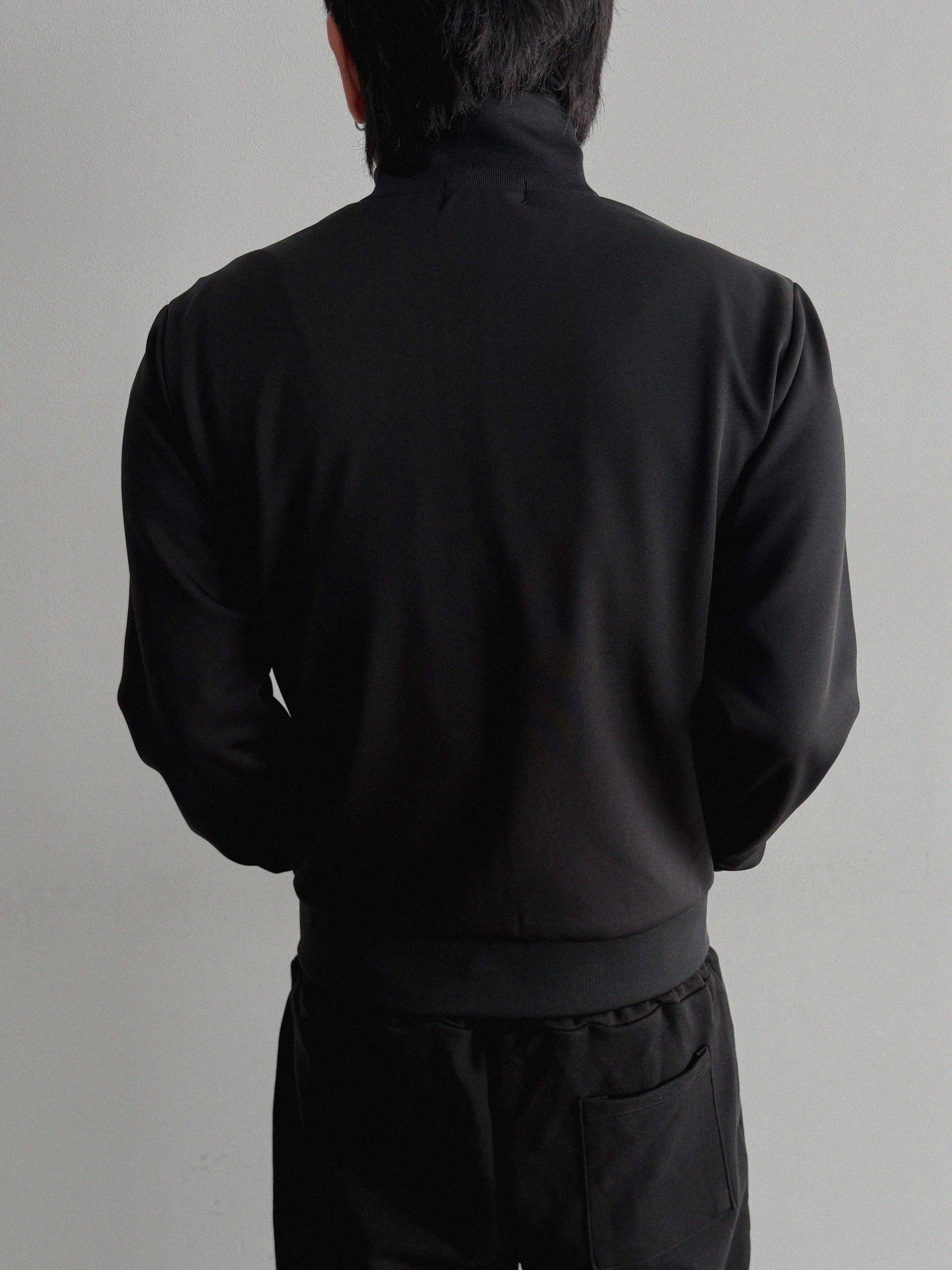 Cor embroidered jersey zip-up