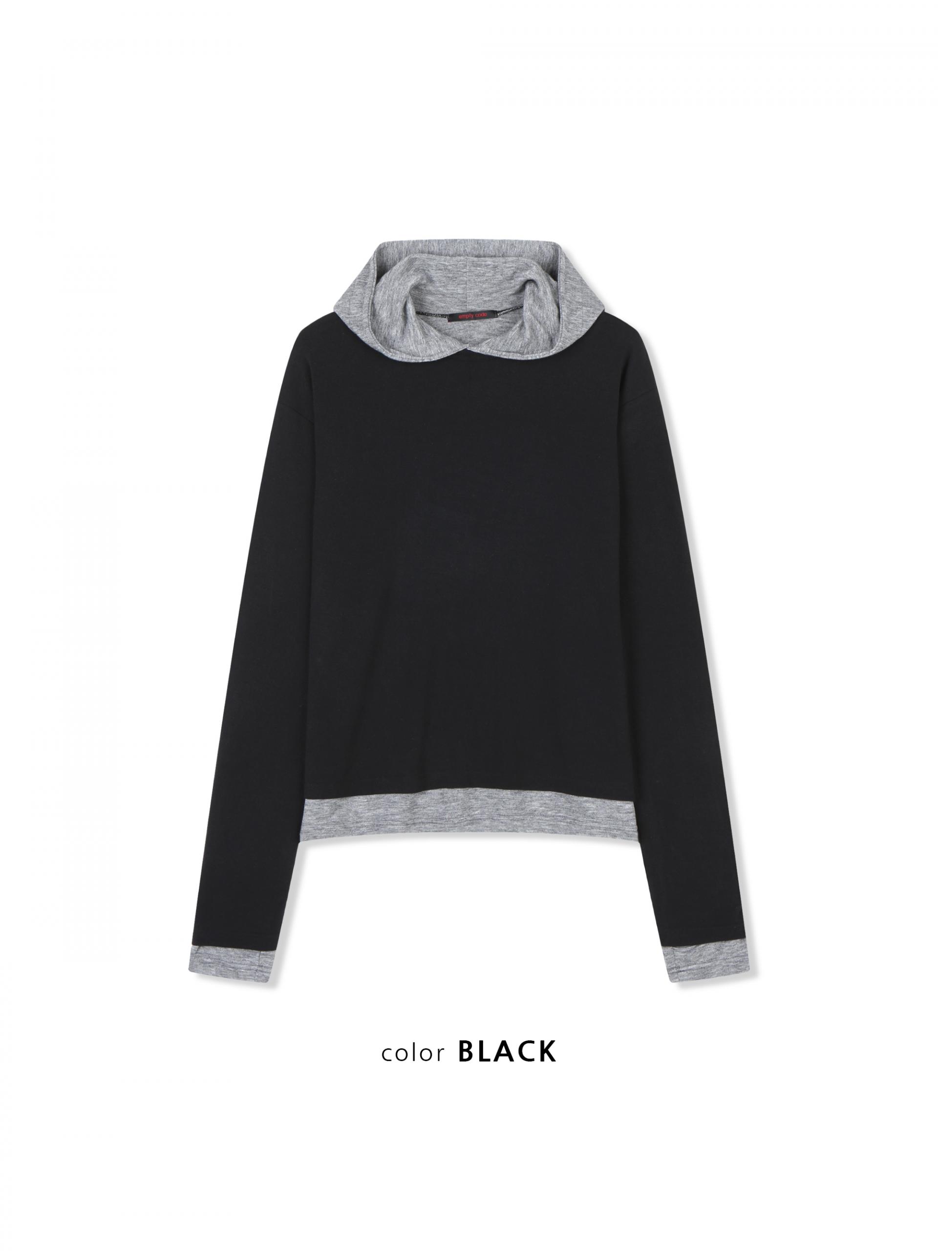 Index layered warmer hood t