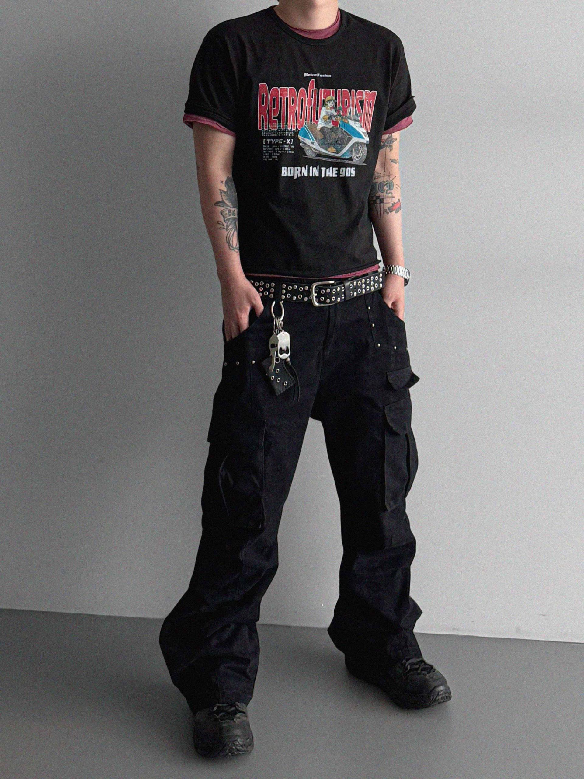 Fusion cutoff crop half t
