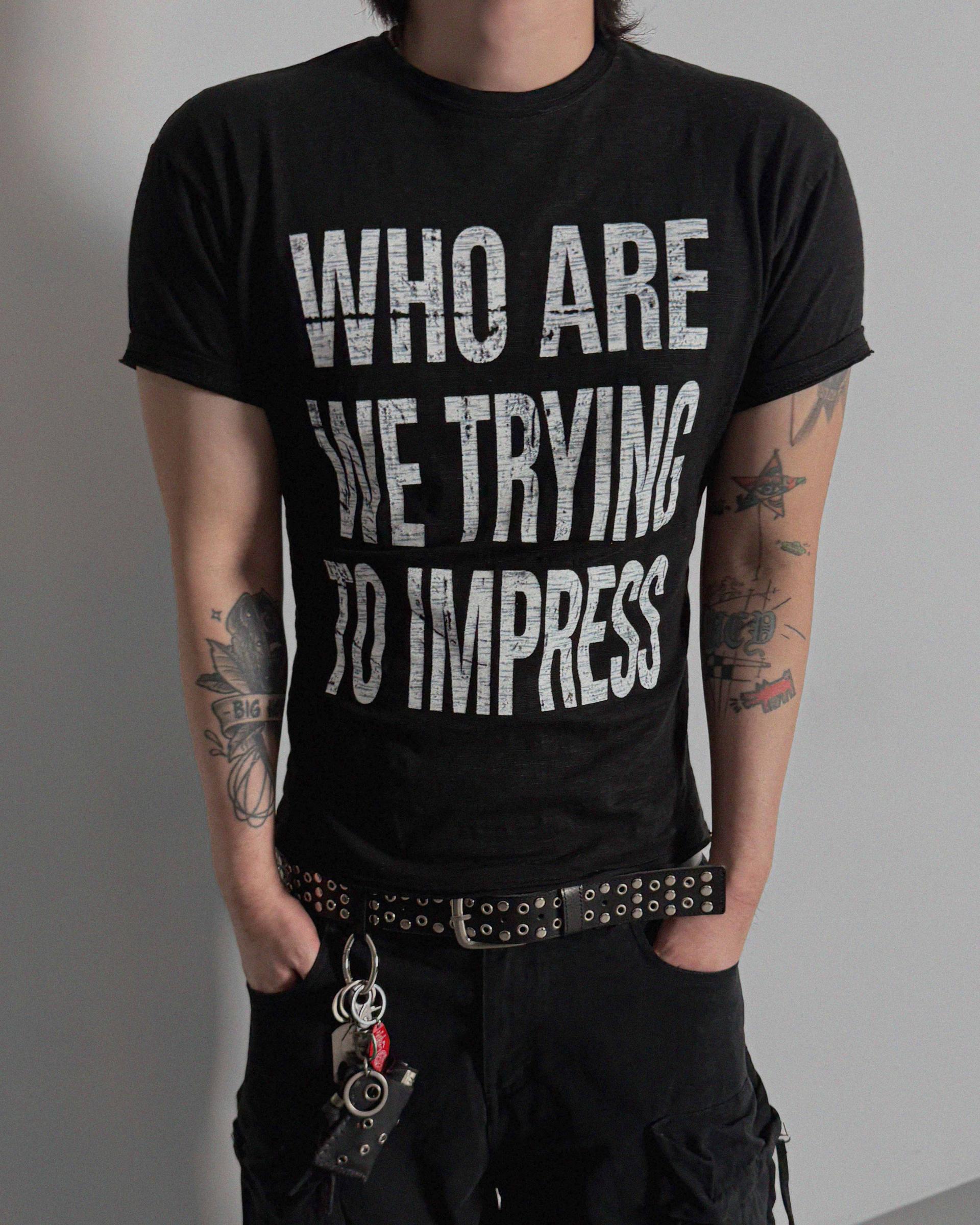 Impress slap muscle half t