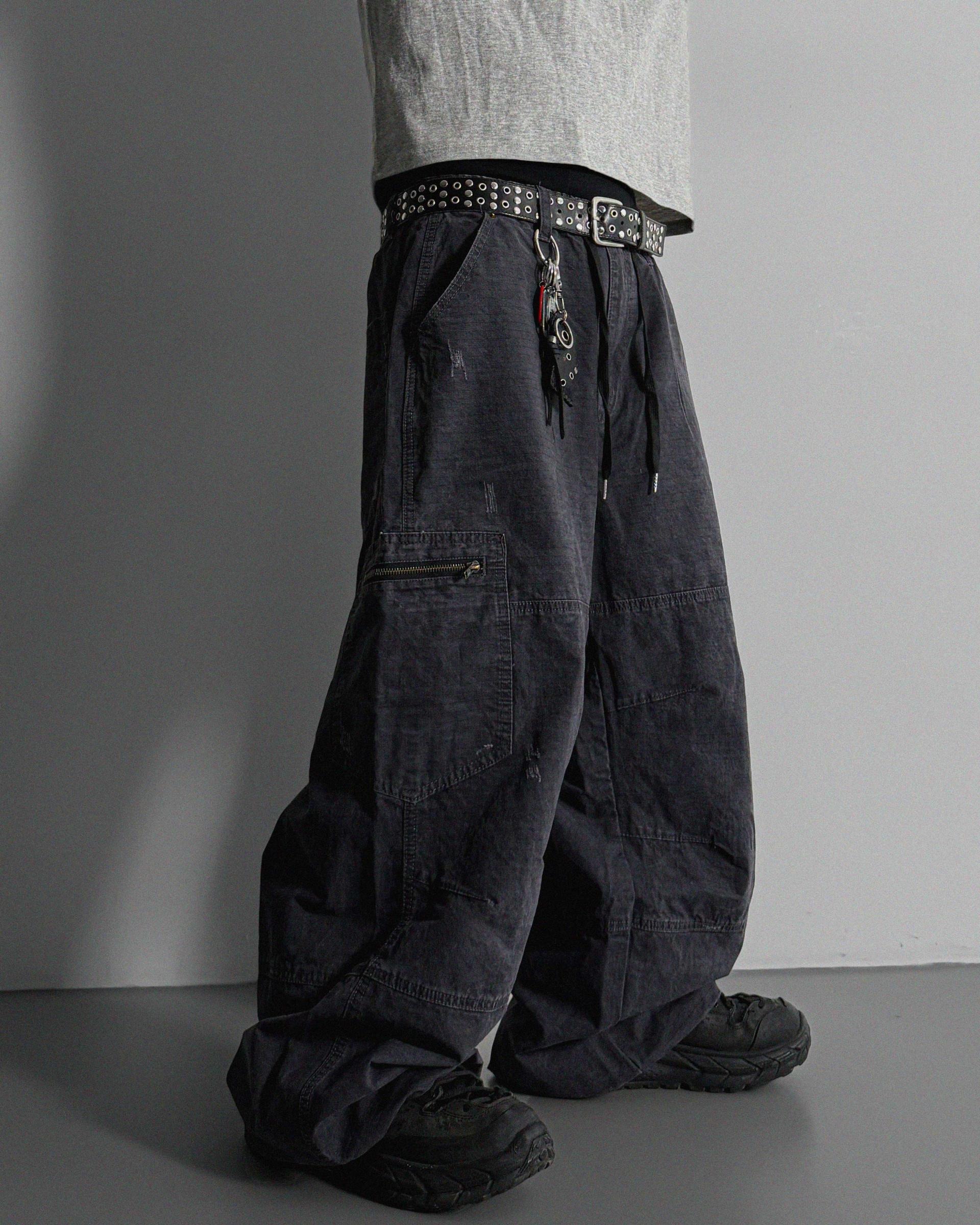 Vintage wide work pants