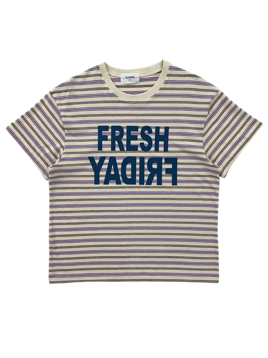 Fresh stripe half t