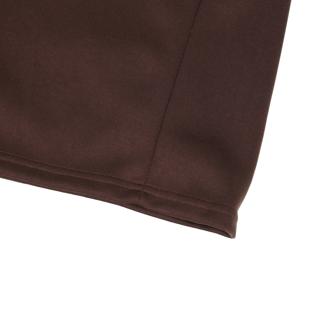 Side snap bermuda sweat pants