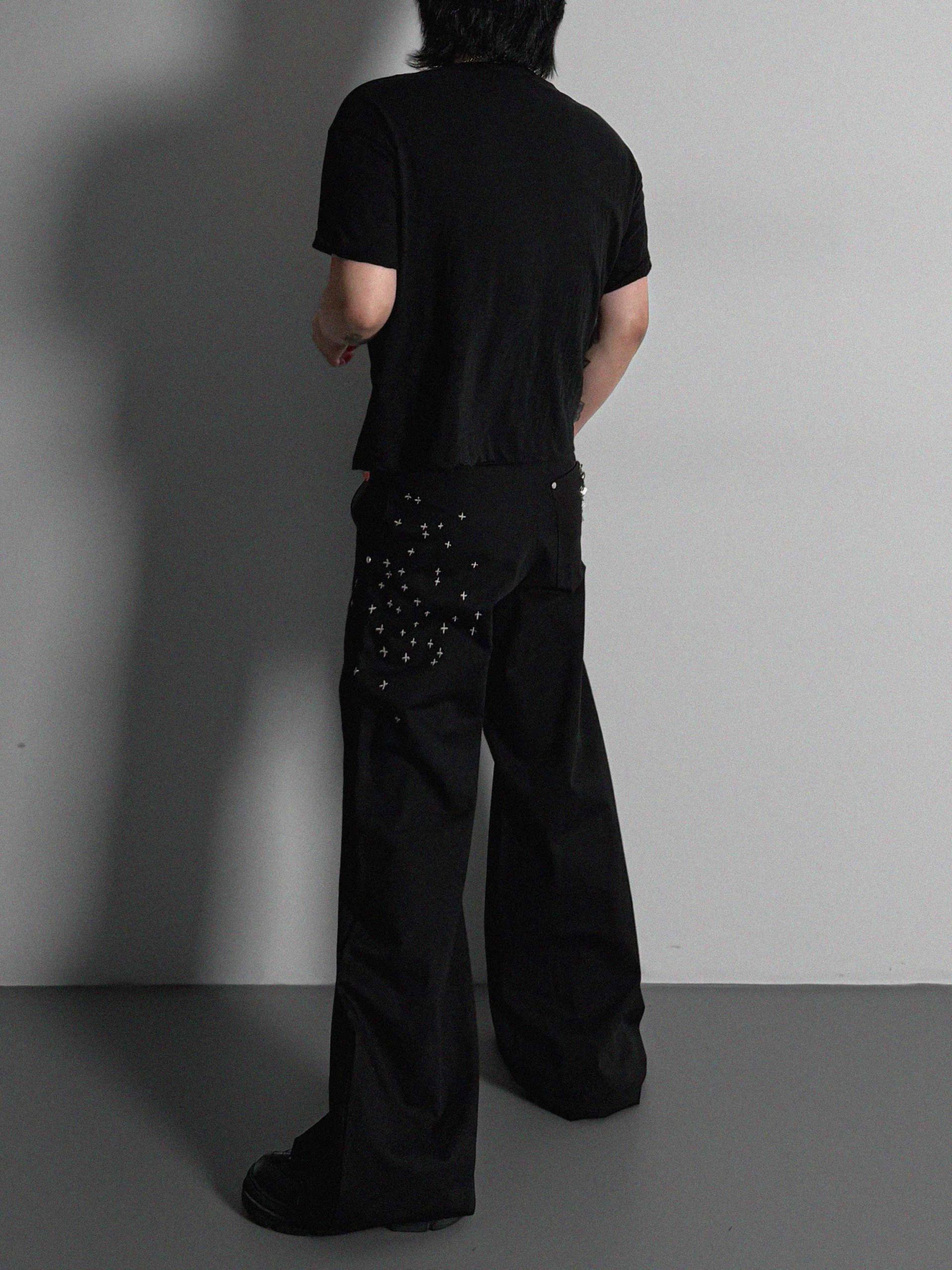 Vintage taxi slap crop half t
