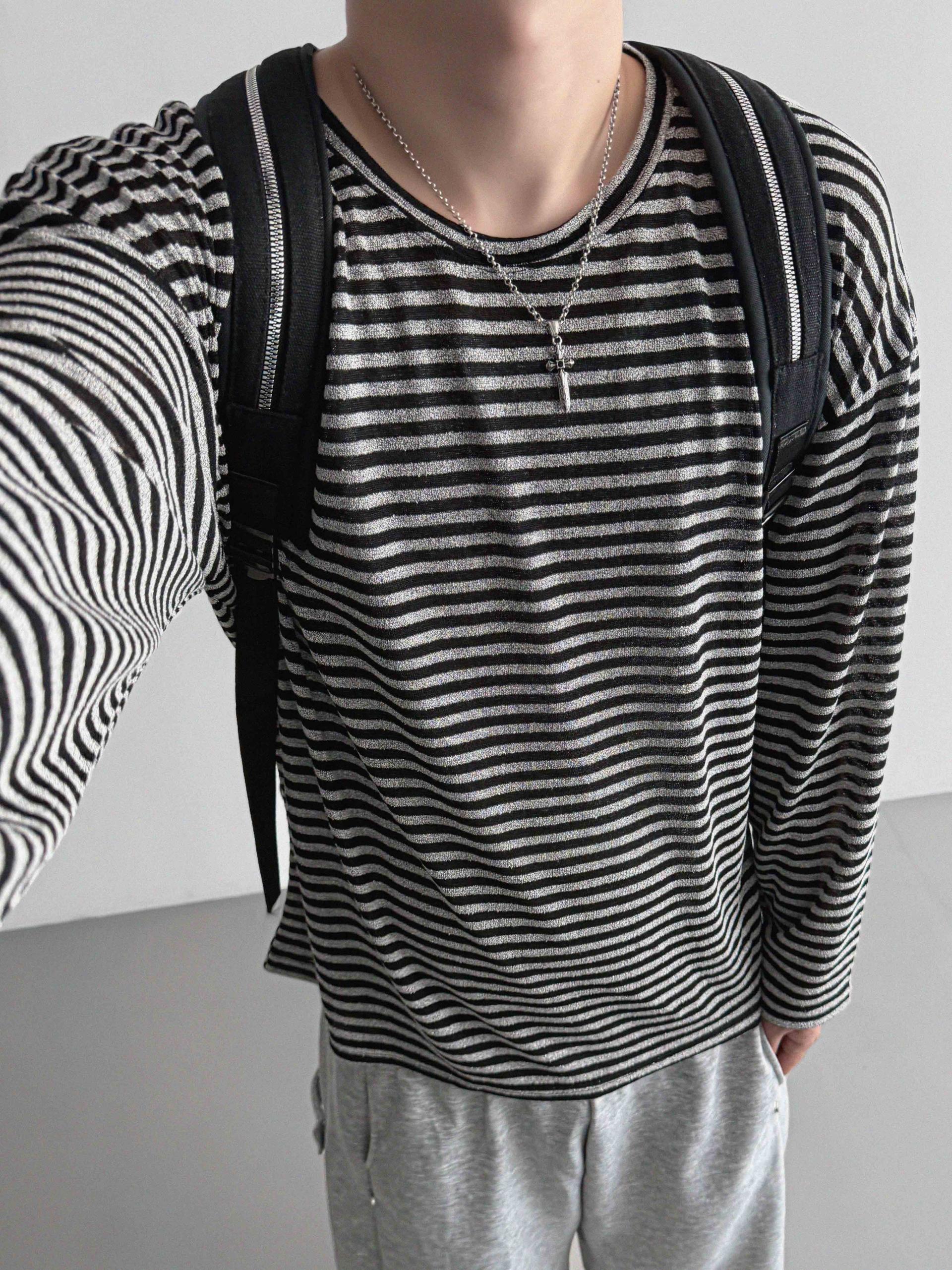 Bookle summer stripe t