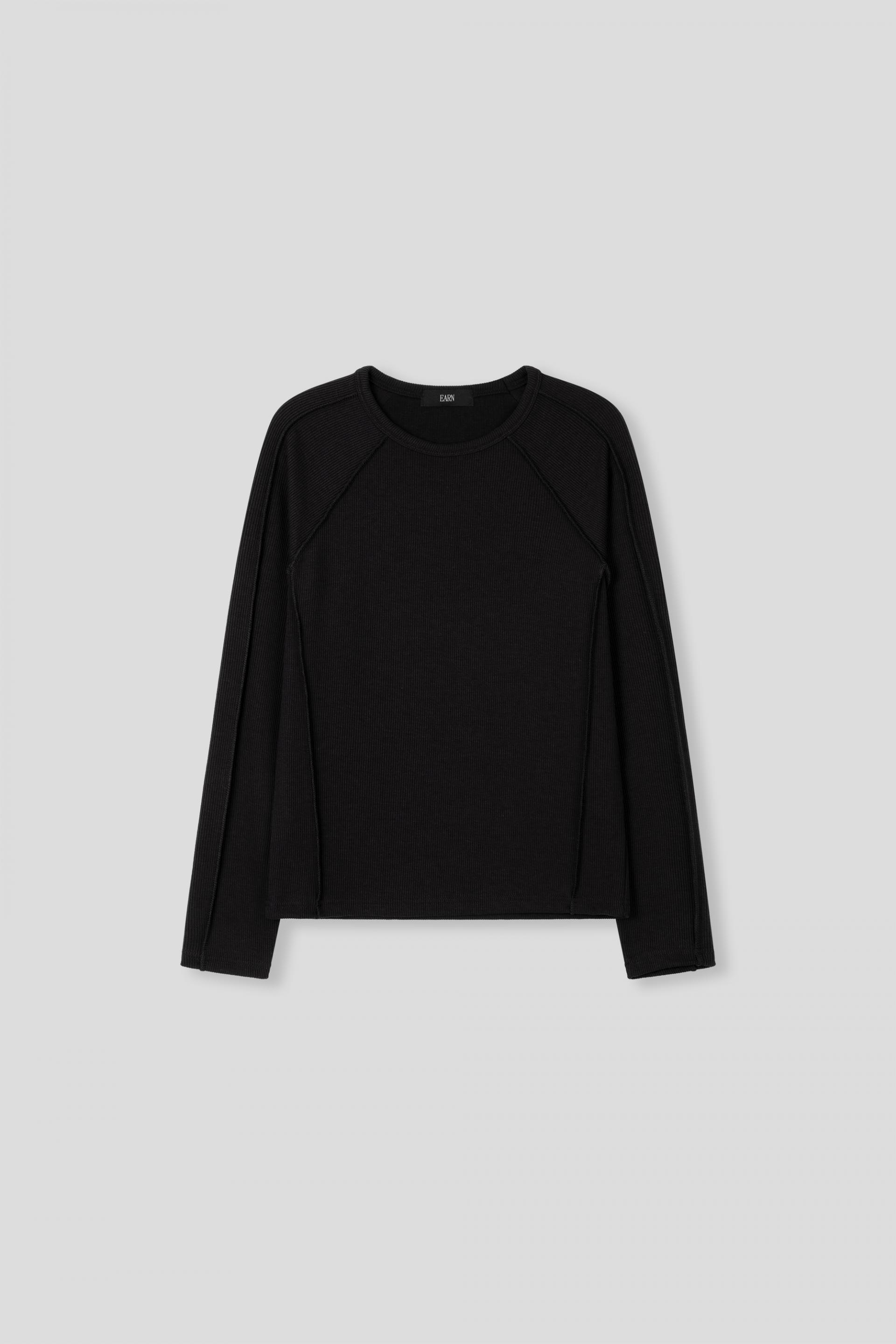 Outside Incision ribbed slim t