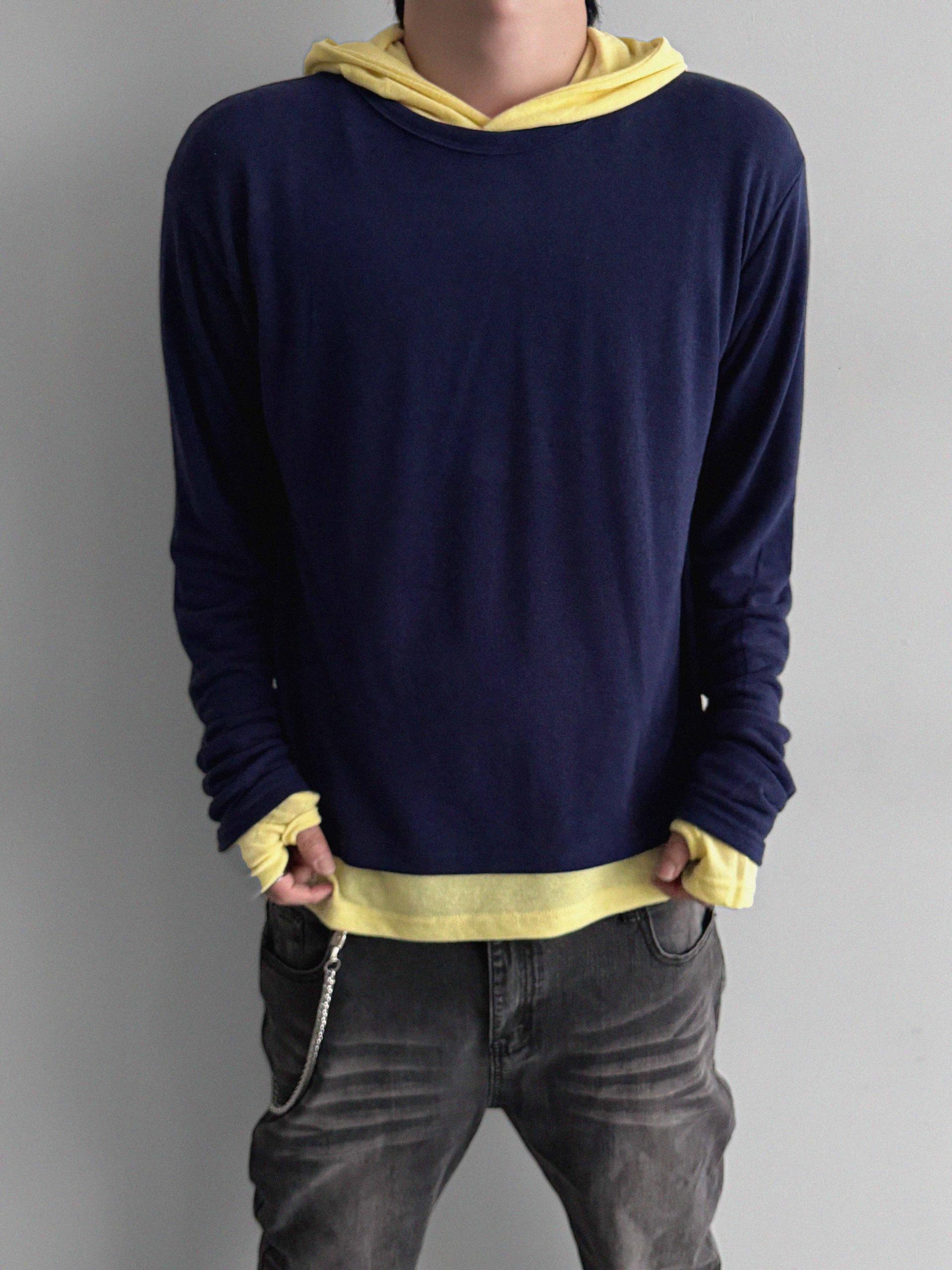 Index layered warmer hood t