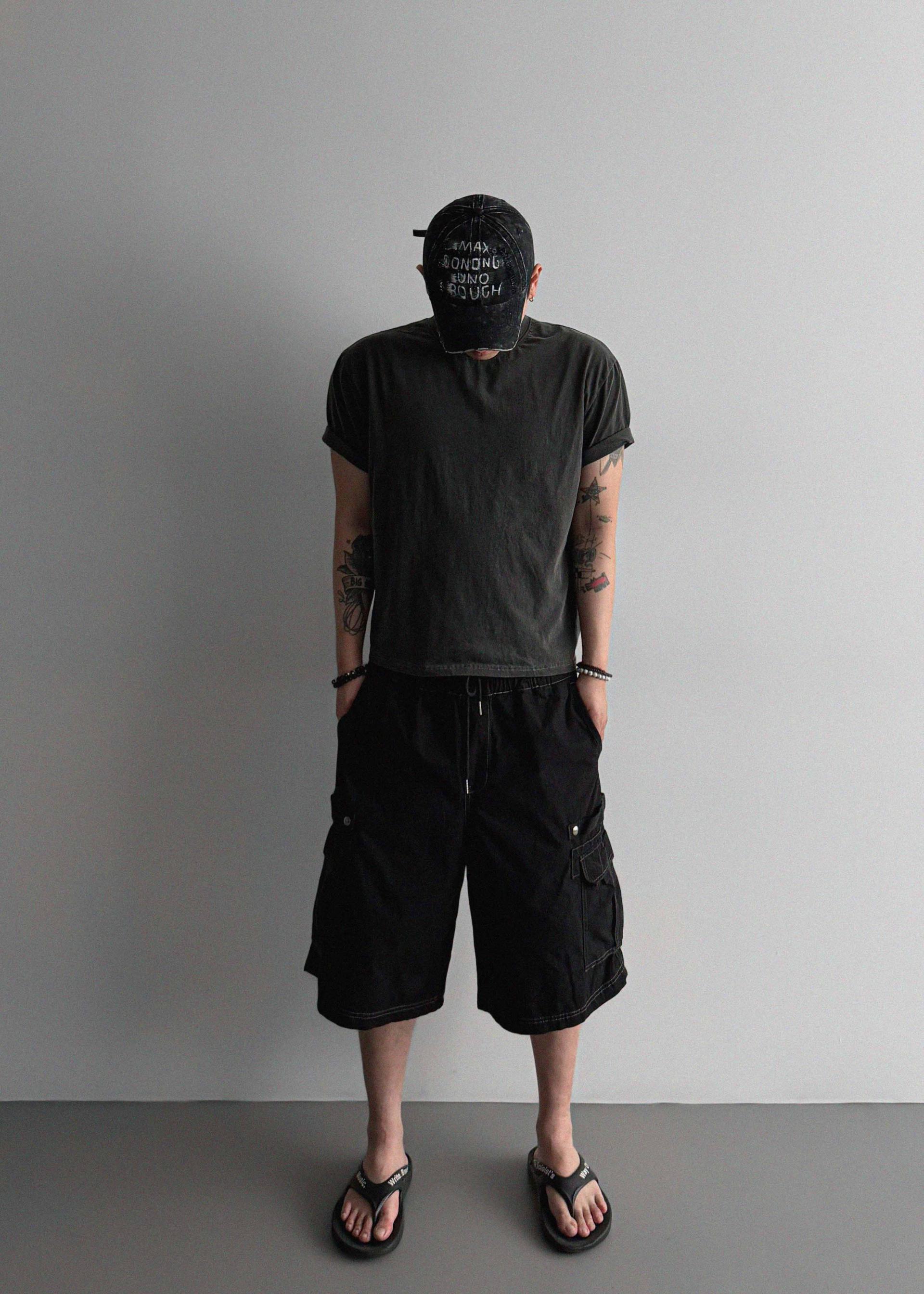 forsed cargo bermuda pants