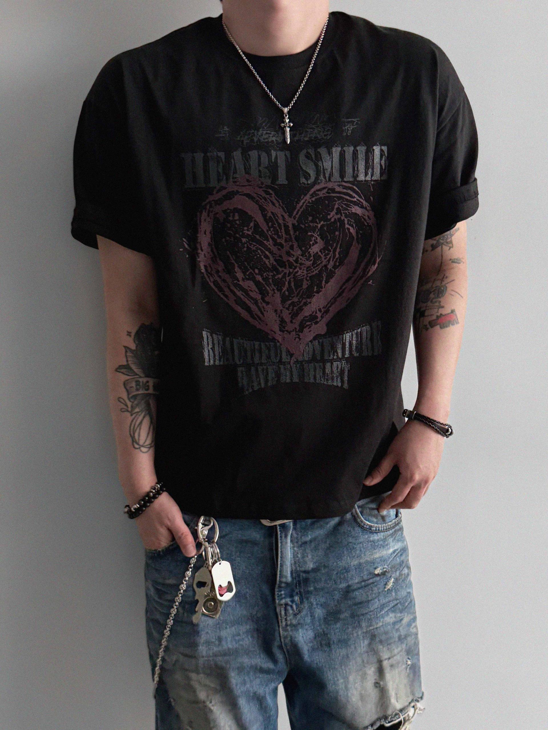 Gore heart half t