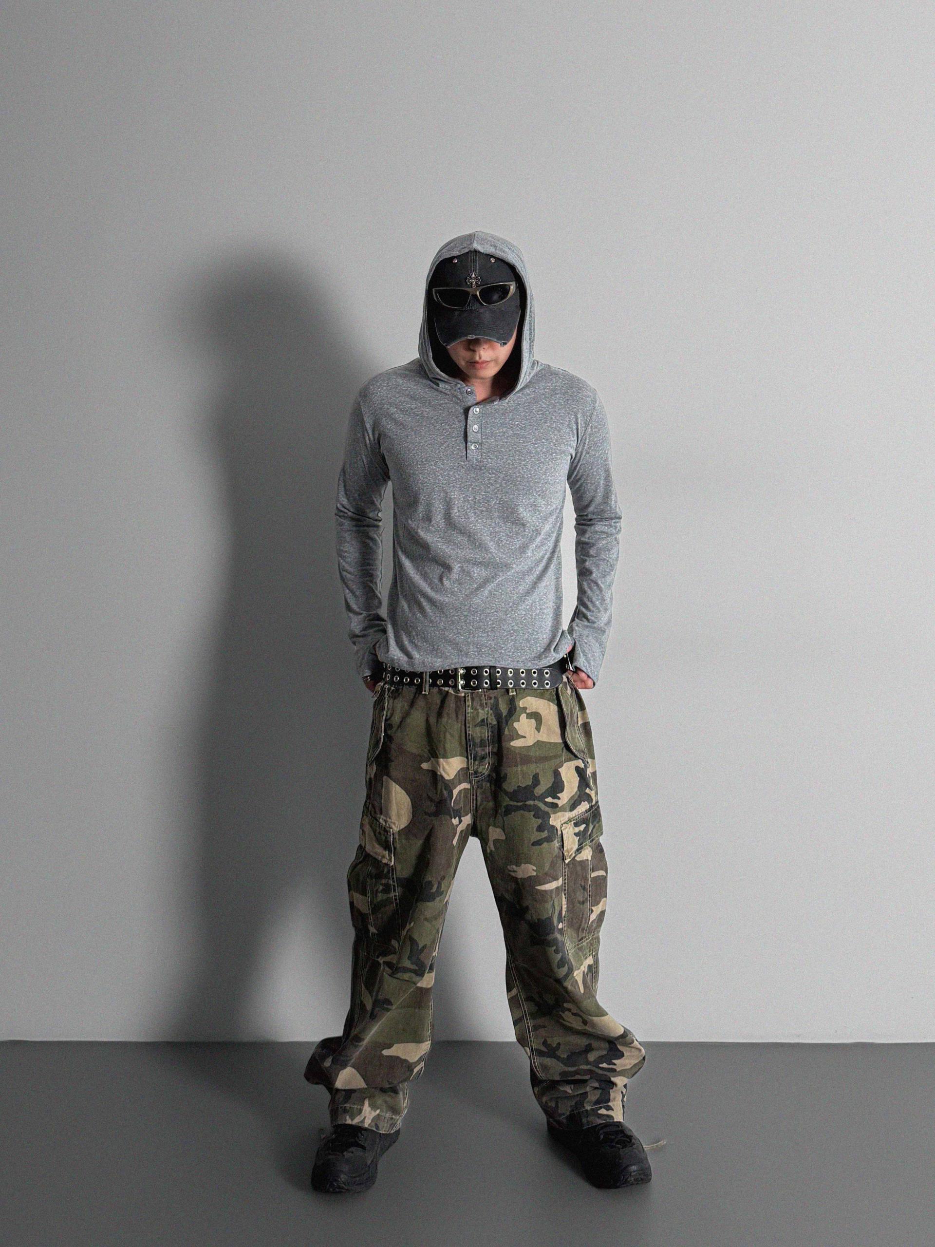 Works camo saging cargo pants
