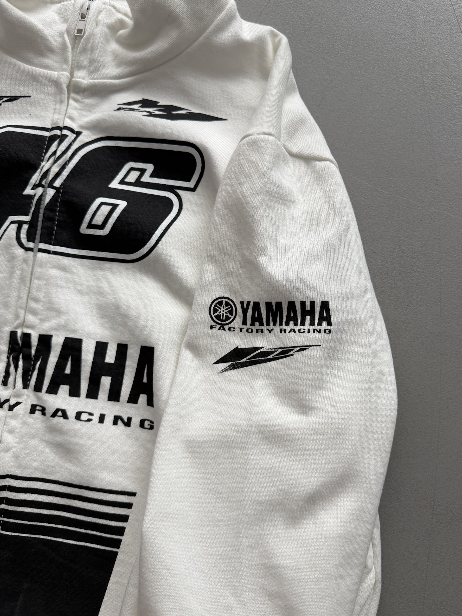 Racing print zip-up