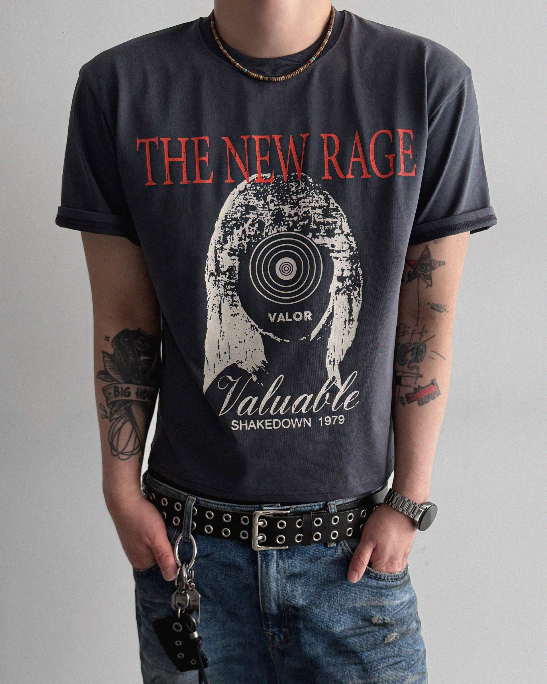 New rage crop half t