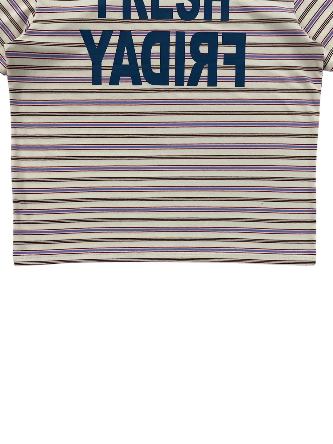Fresh stripe half t
