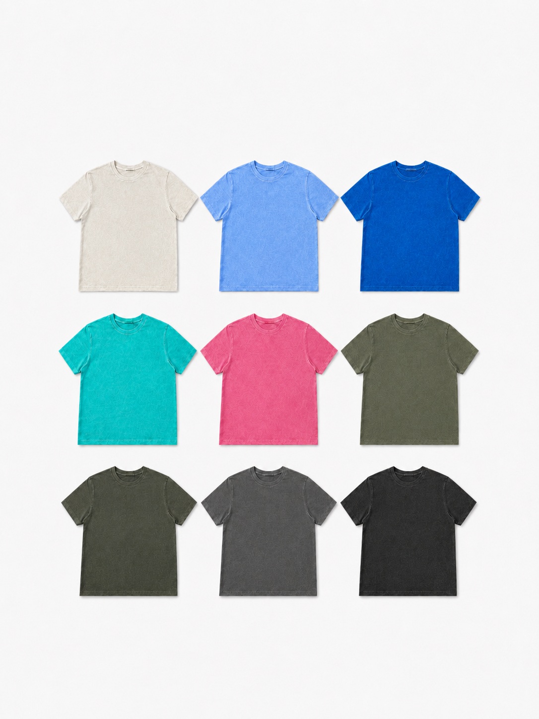 Fade pigment crop half t