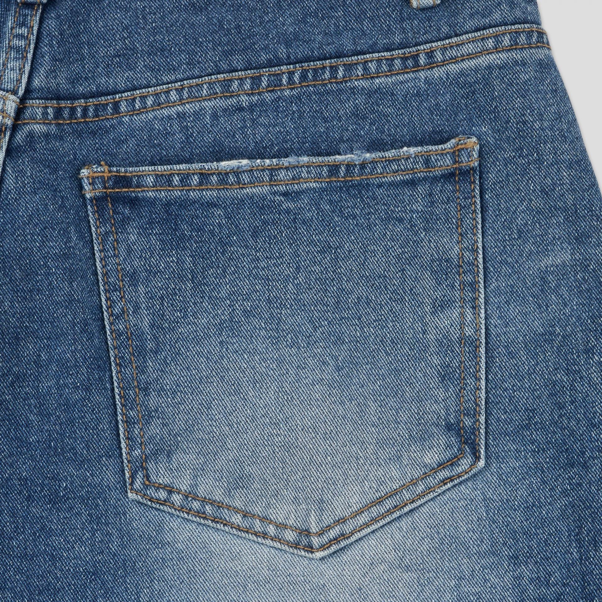 Ver-embo vintage denim pants
