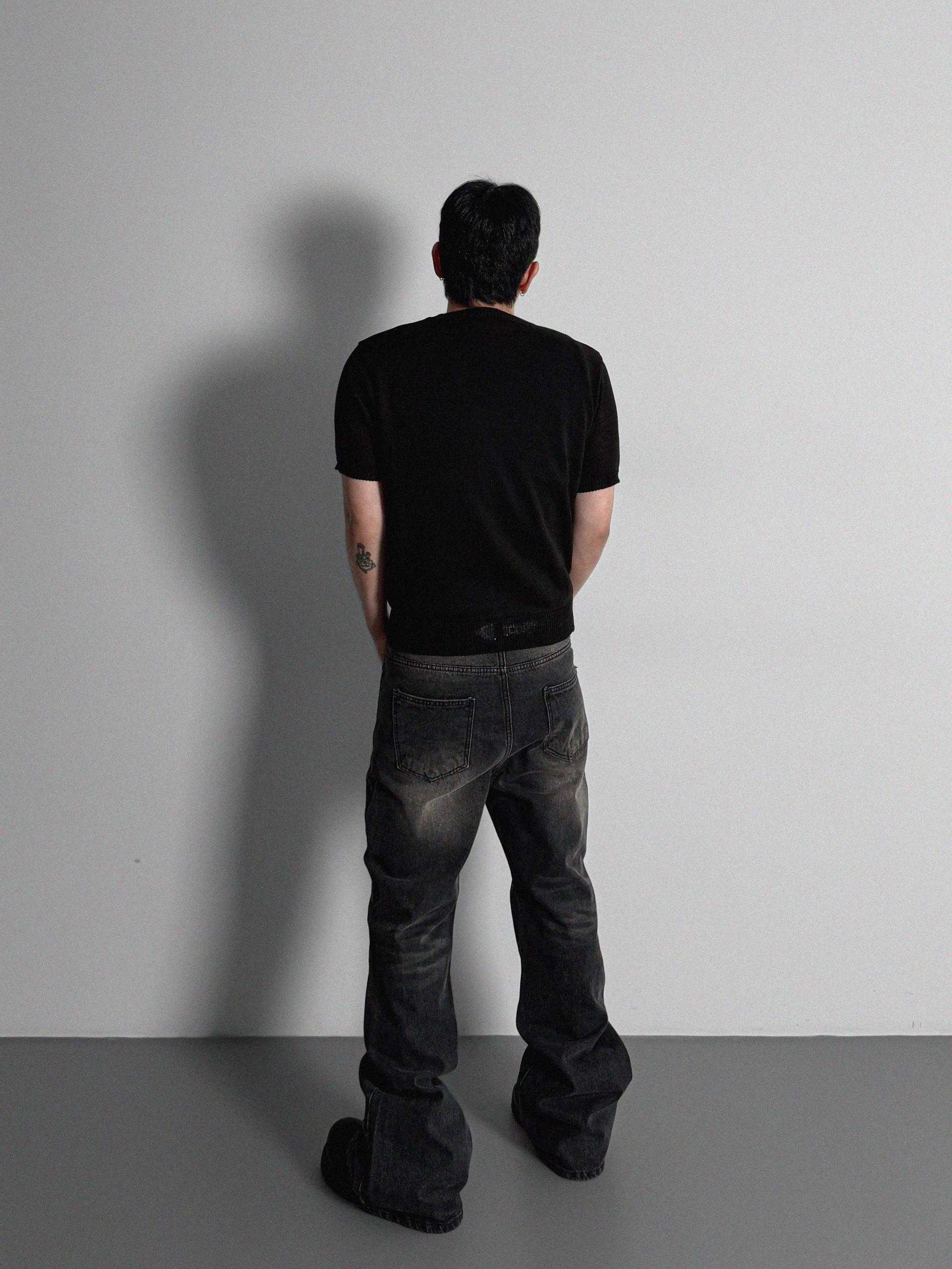 Signature flare denim pants