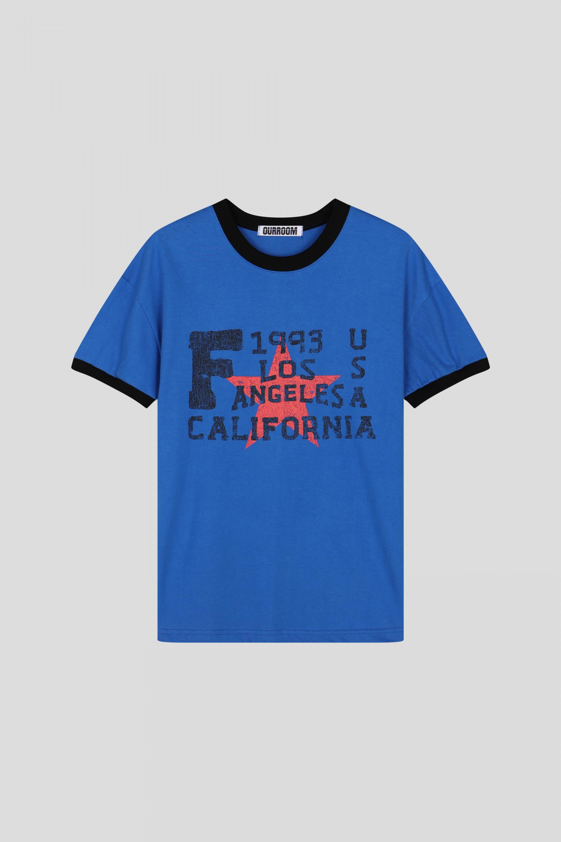 Retro star muscle ringer half t