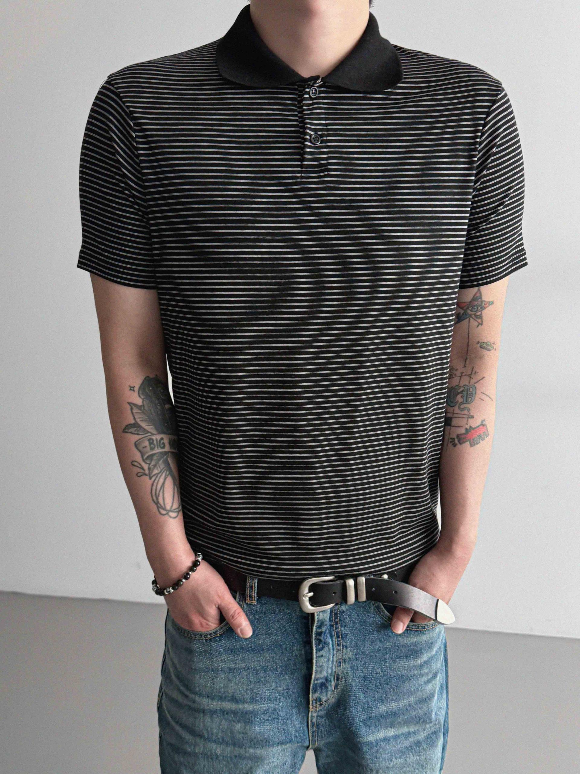 Cult collar half t