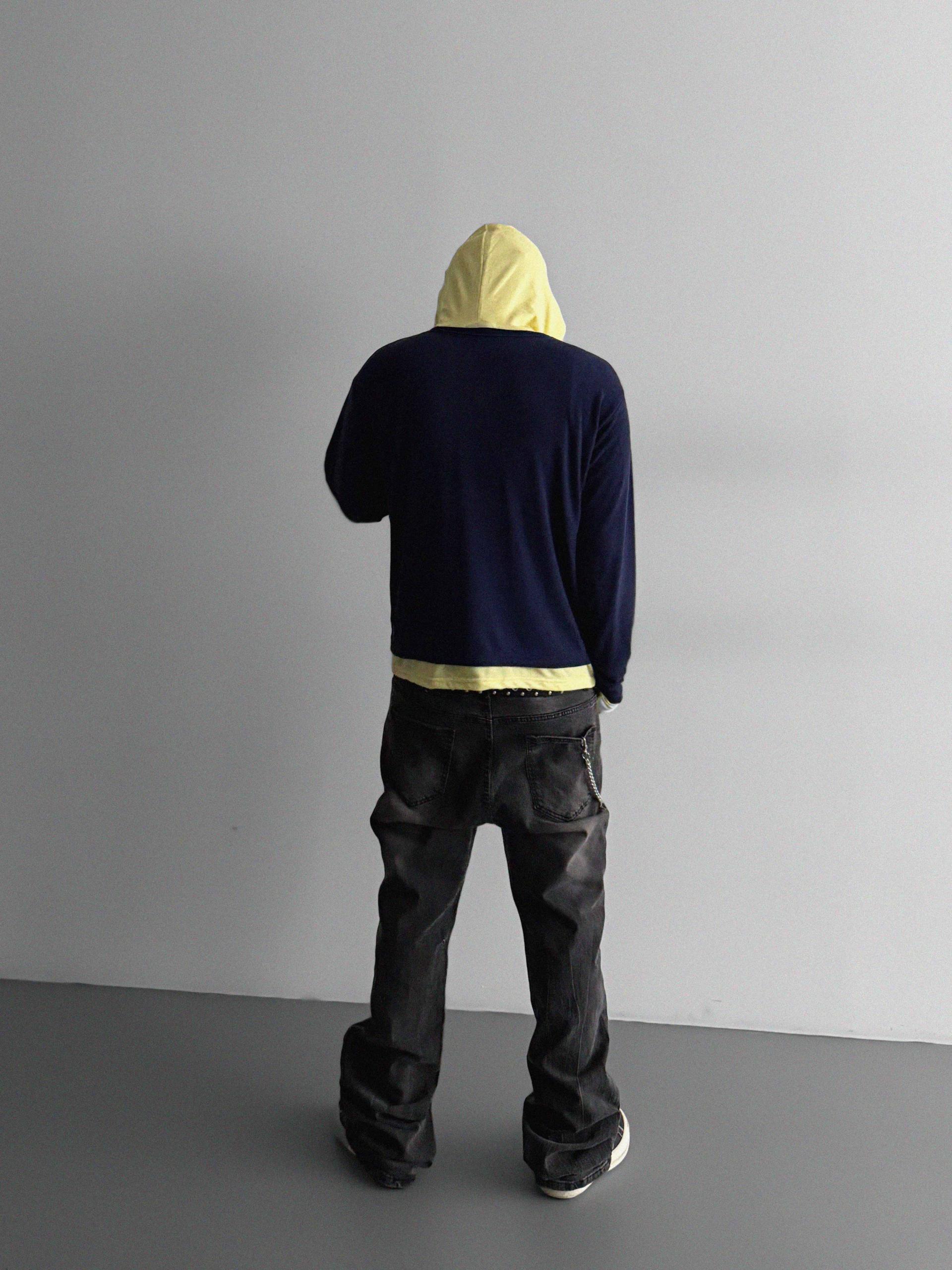 Index layered warmer hood t
