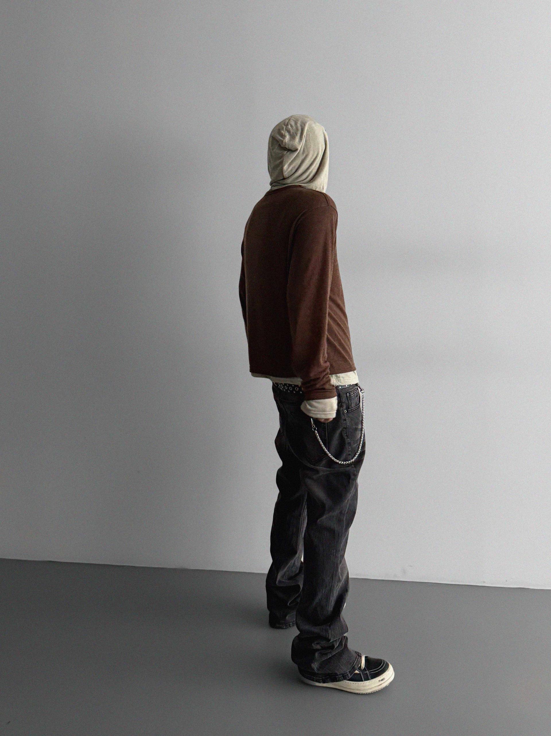 Index layered warmer hood t