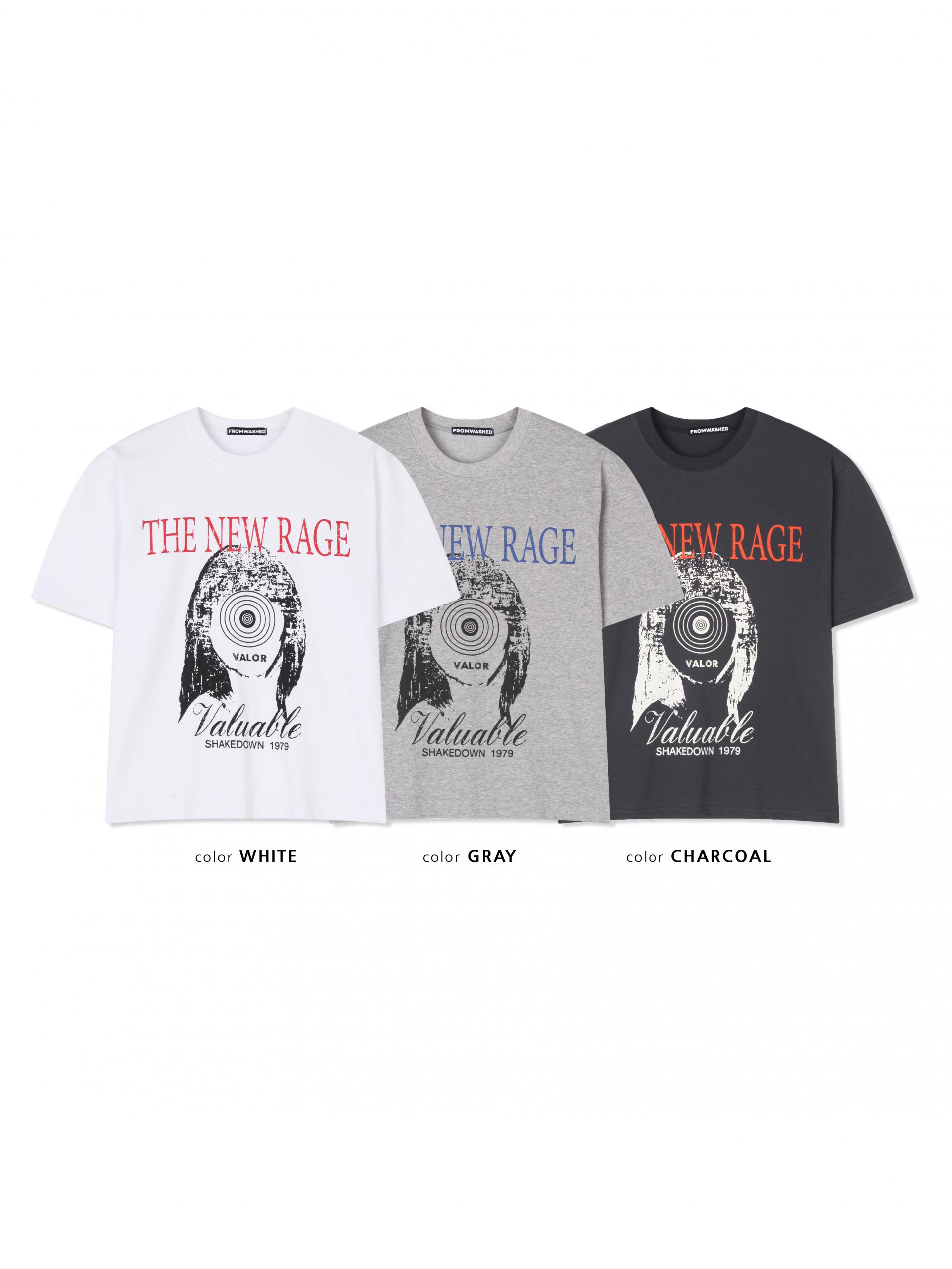 New rage crop half t