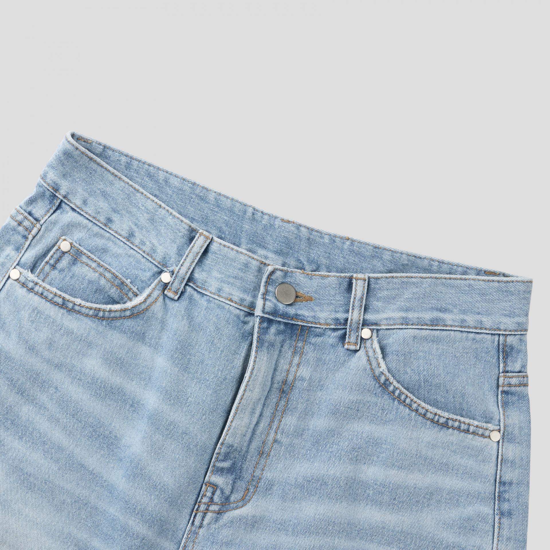 Charlene destroyed ice jeans
