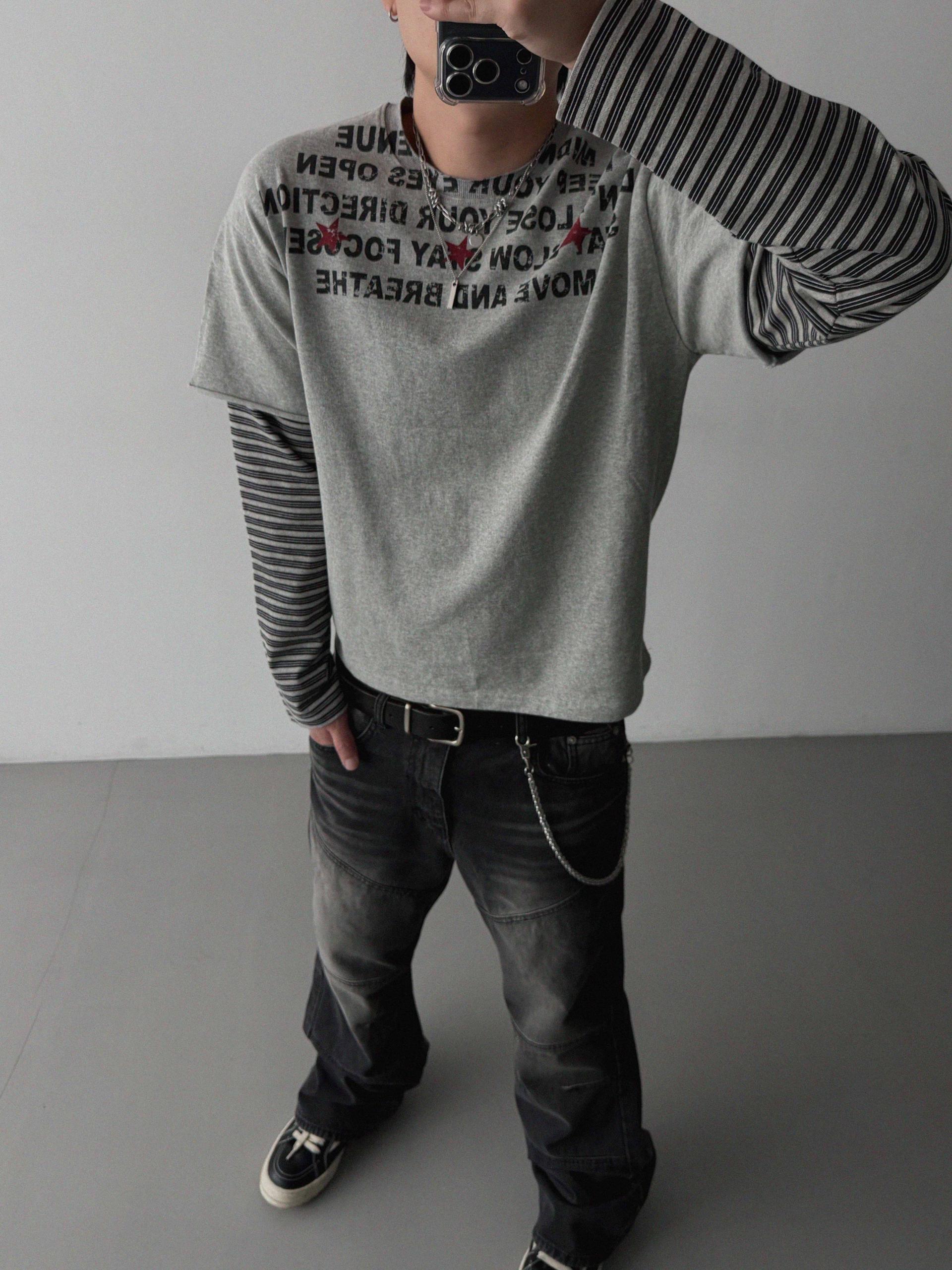 Avenue layered crop t