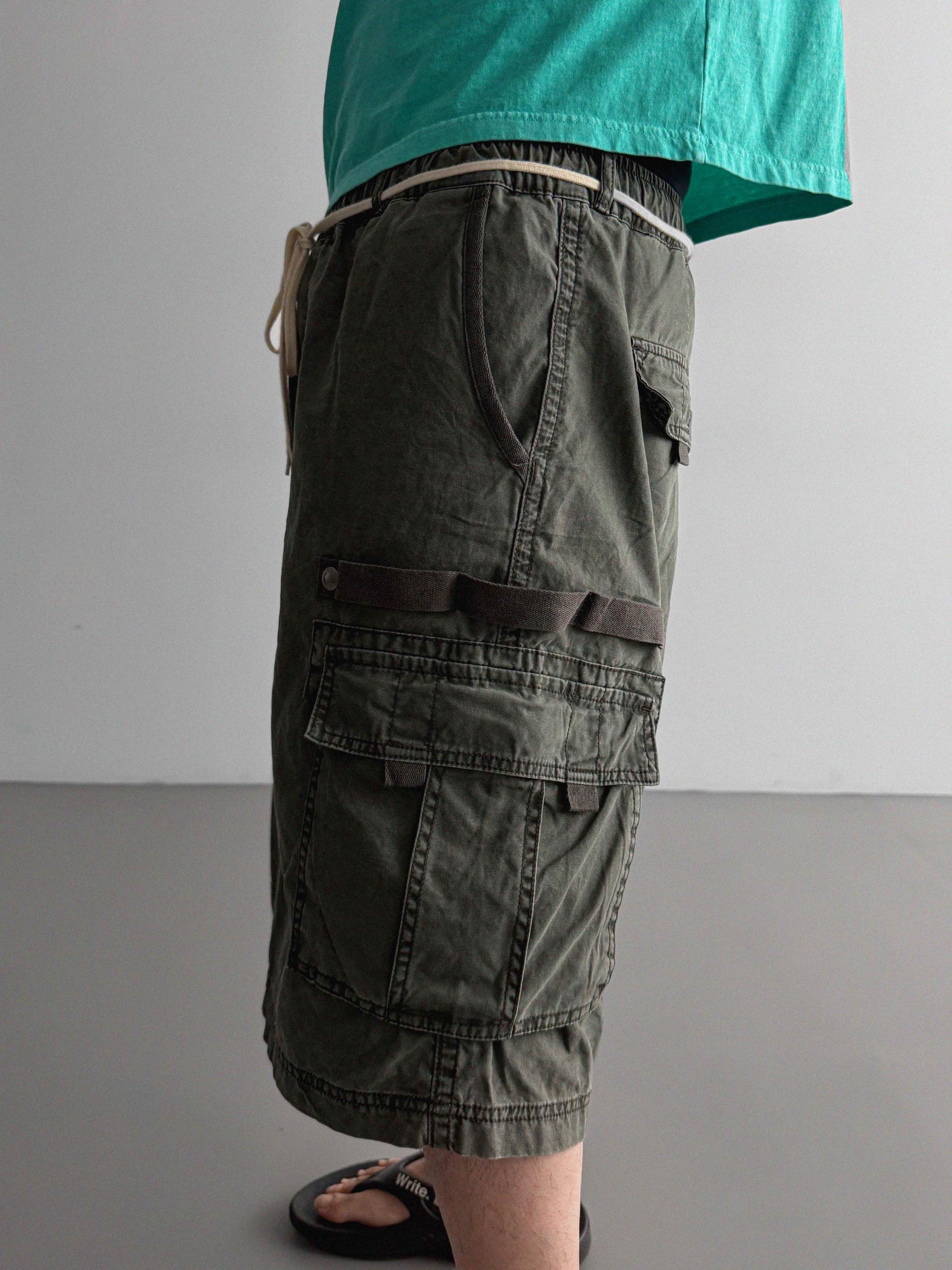 forsed cargo bermuda pants
