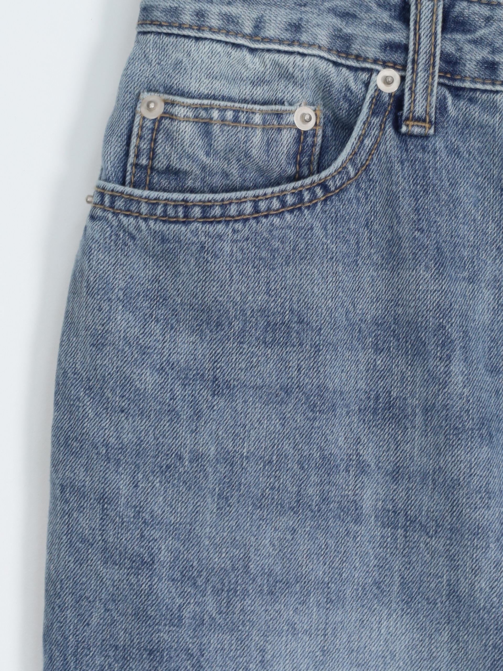 Graysh blue flared jeans