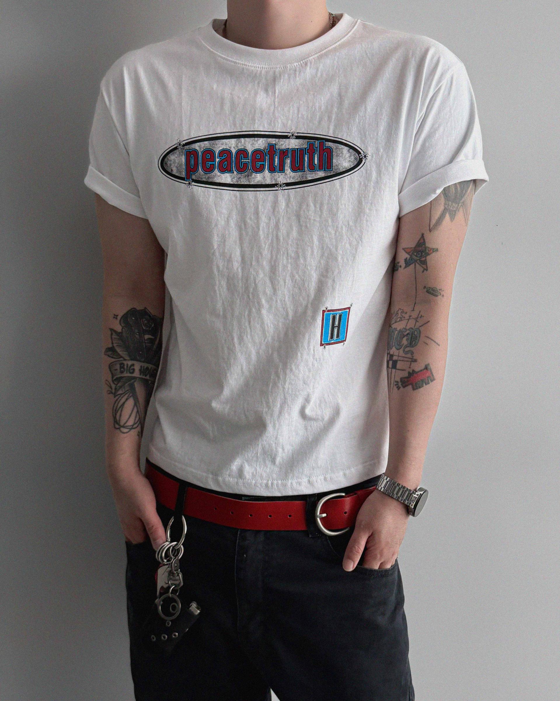 Peace crop half t