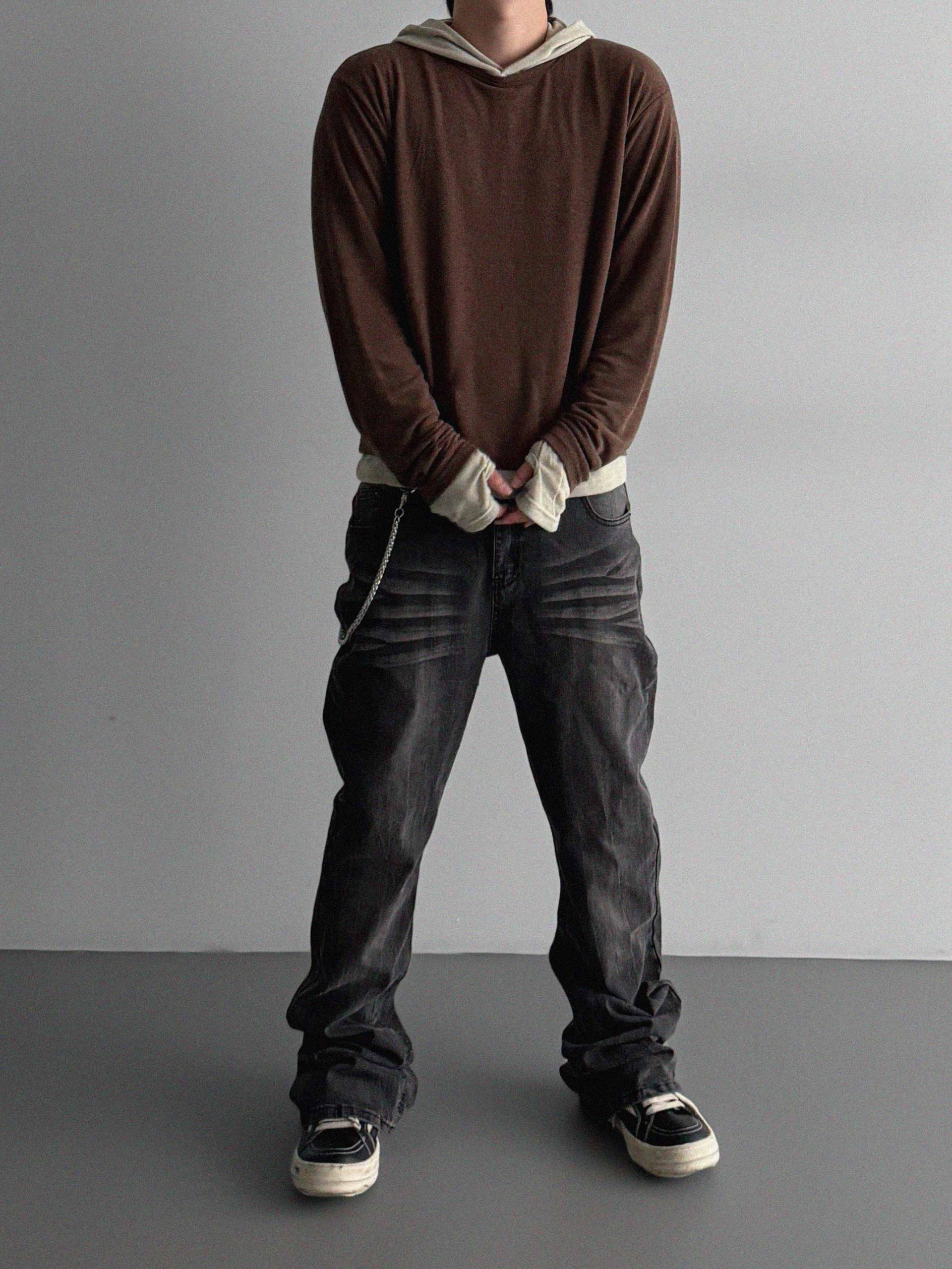 Index layered warmer hood t