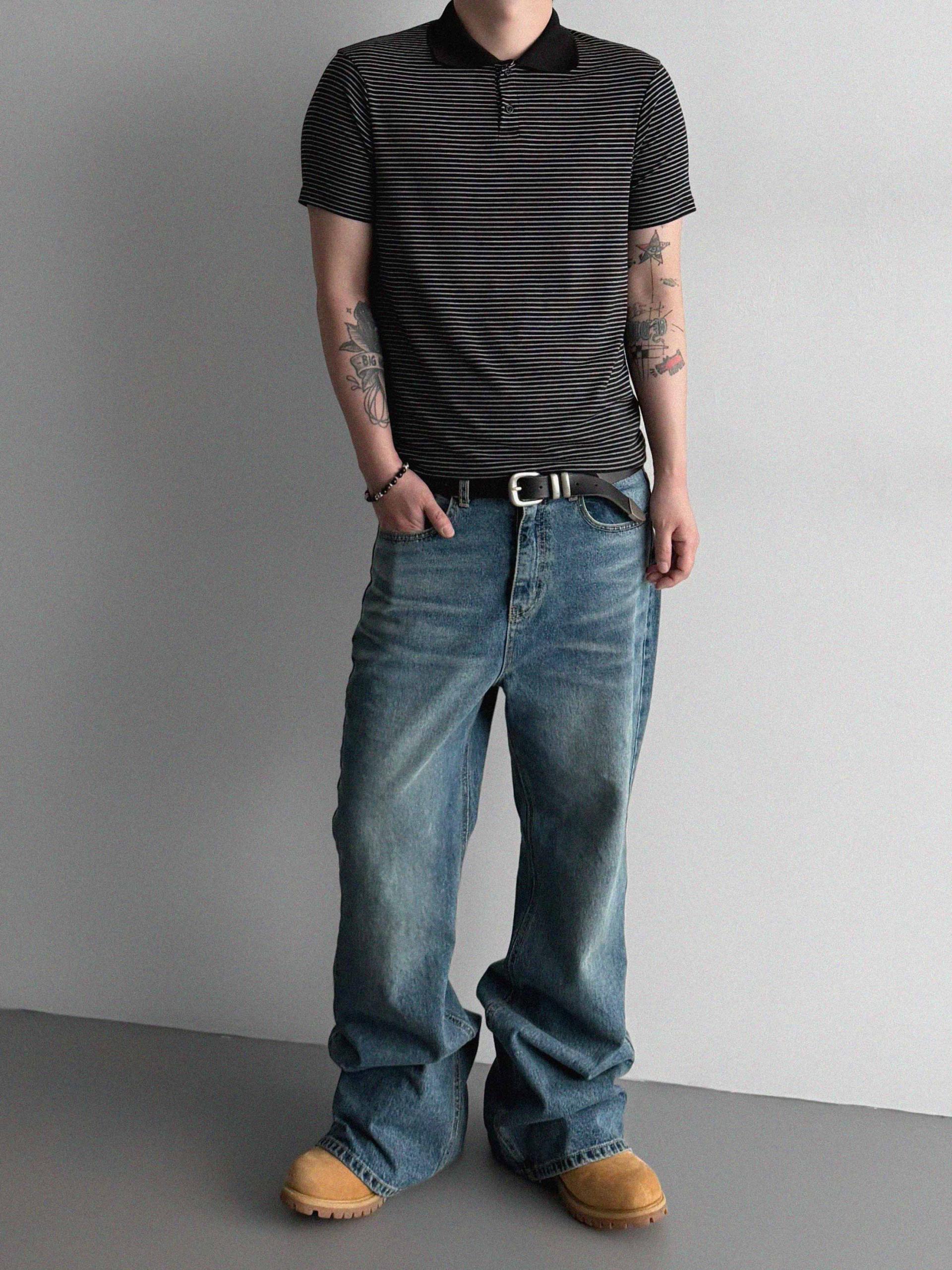 Cult collar half t
