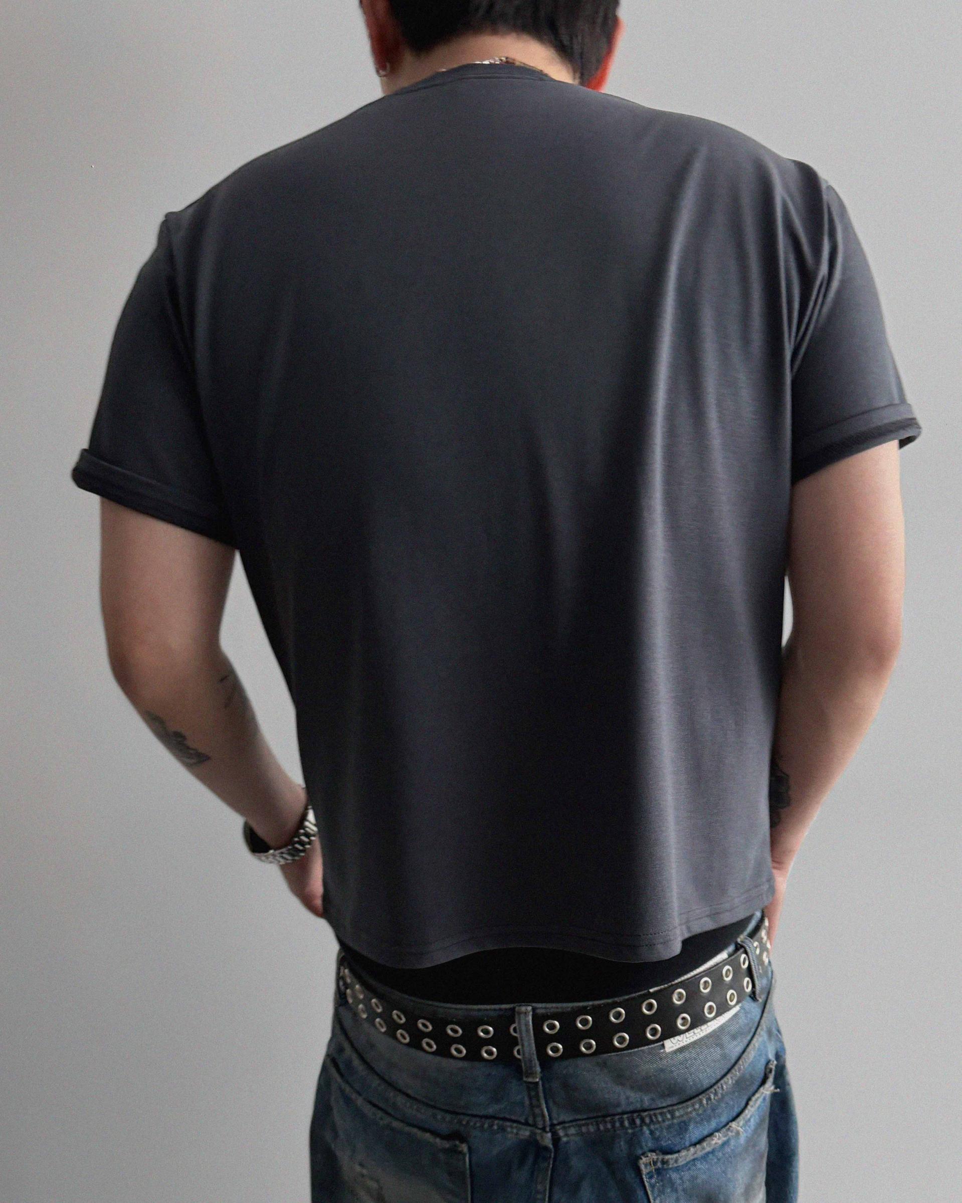 New rage crop half t