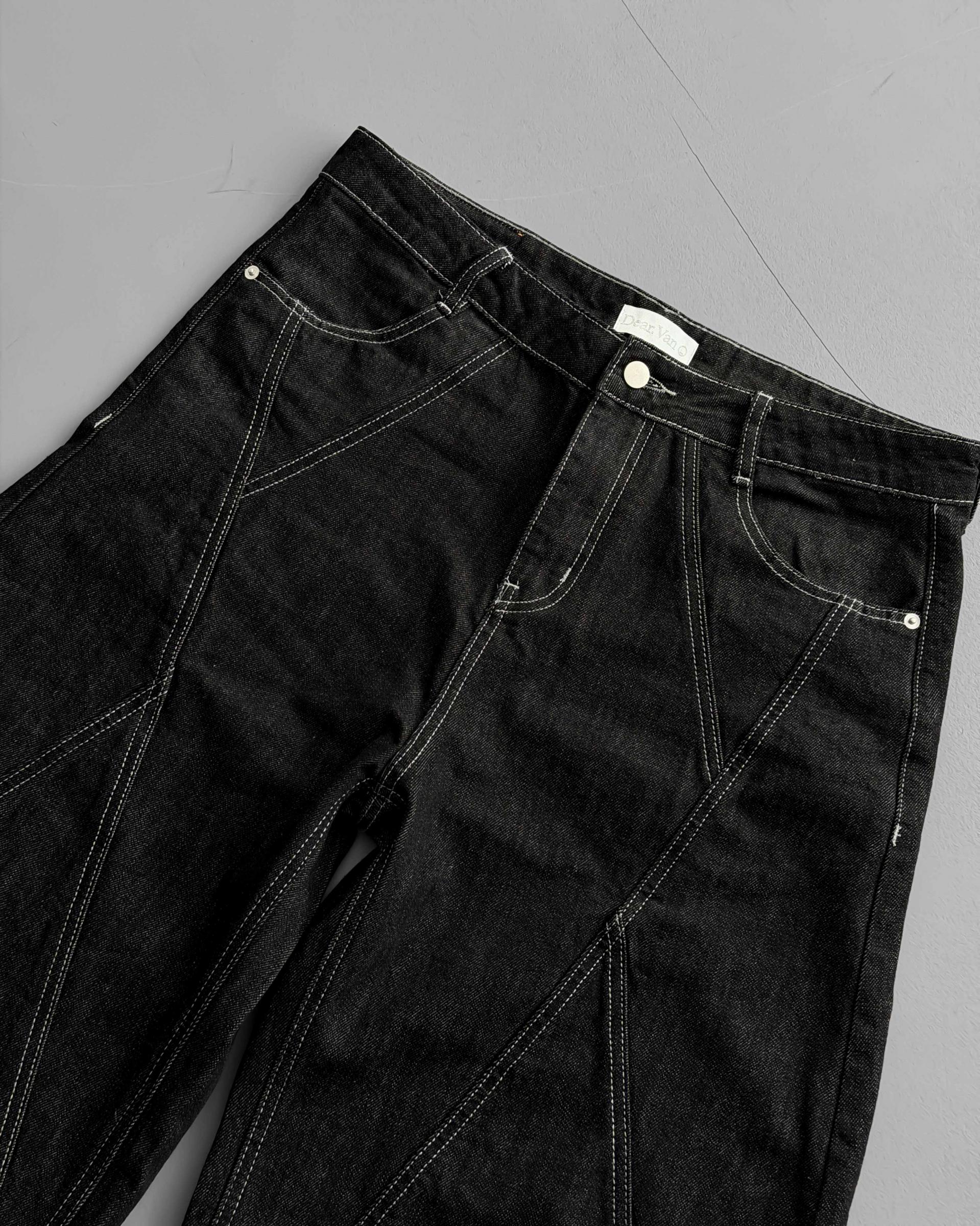 Excl Stitch denim pants