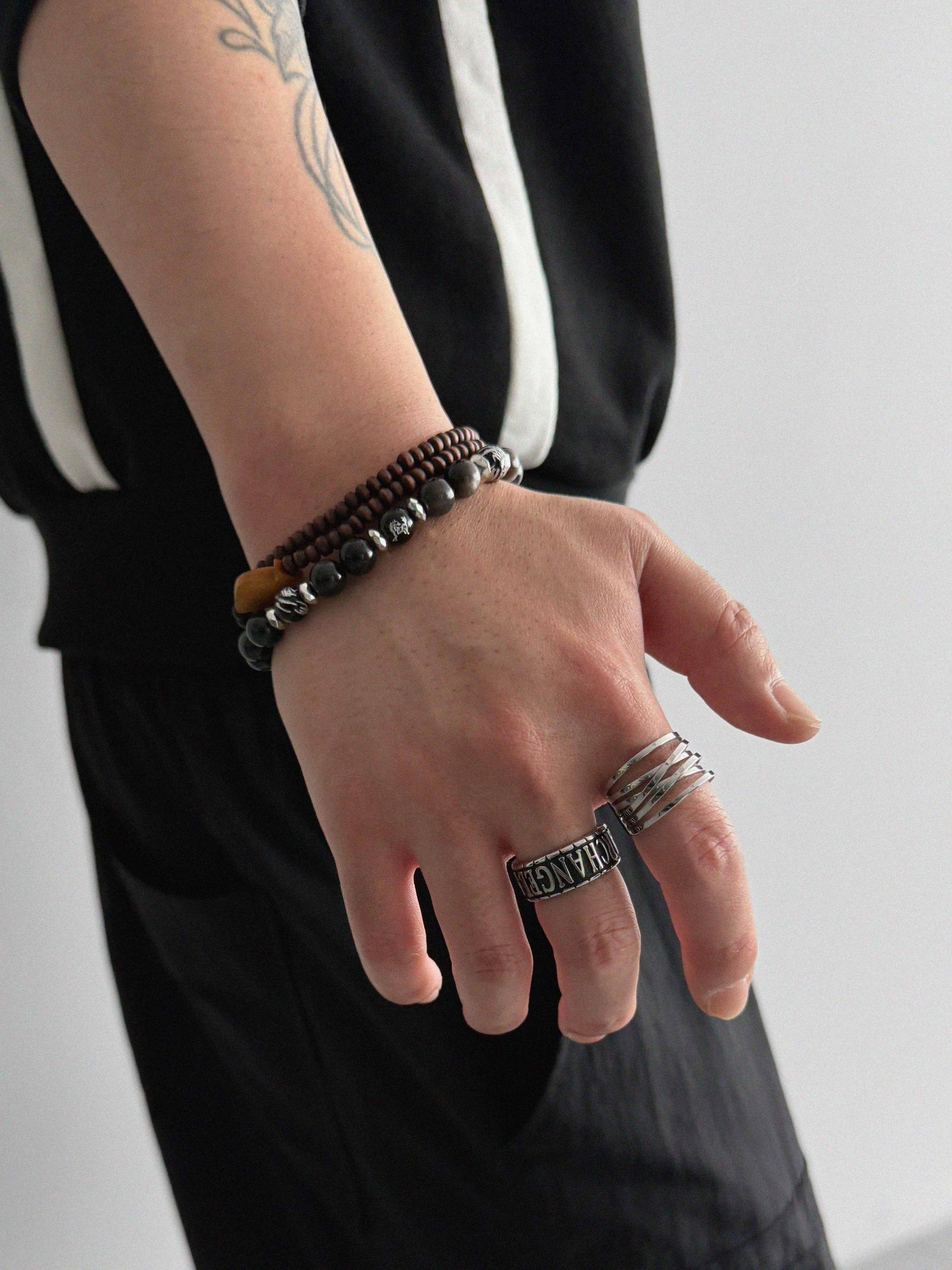 Mystic lettering Ring