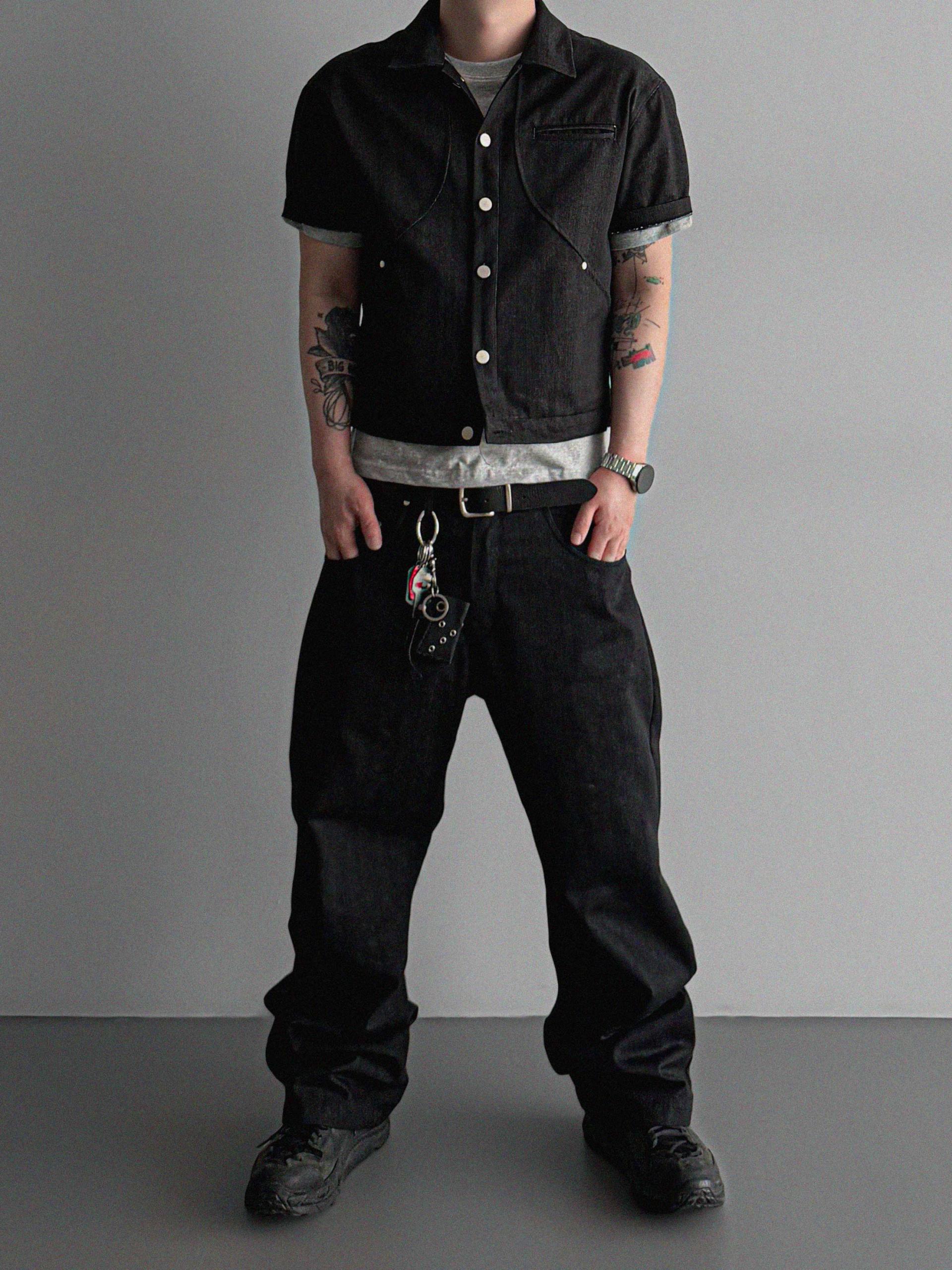 Core non fade crop half jacket
