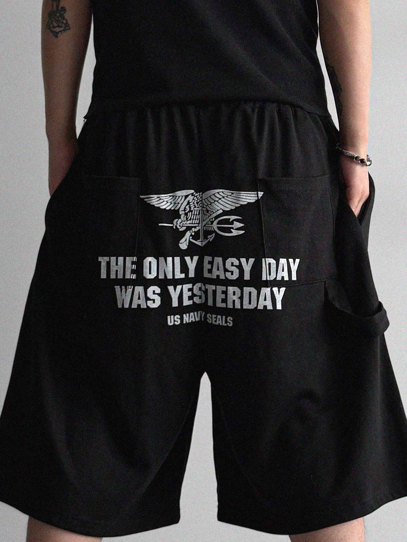 SEAL bermuda sweat pants