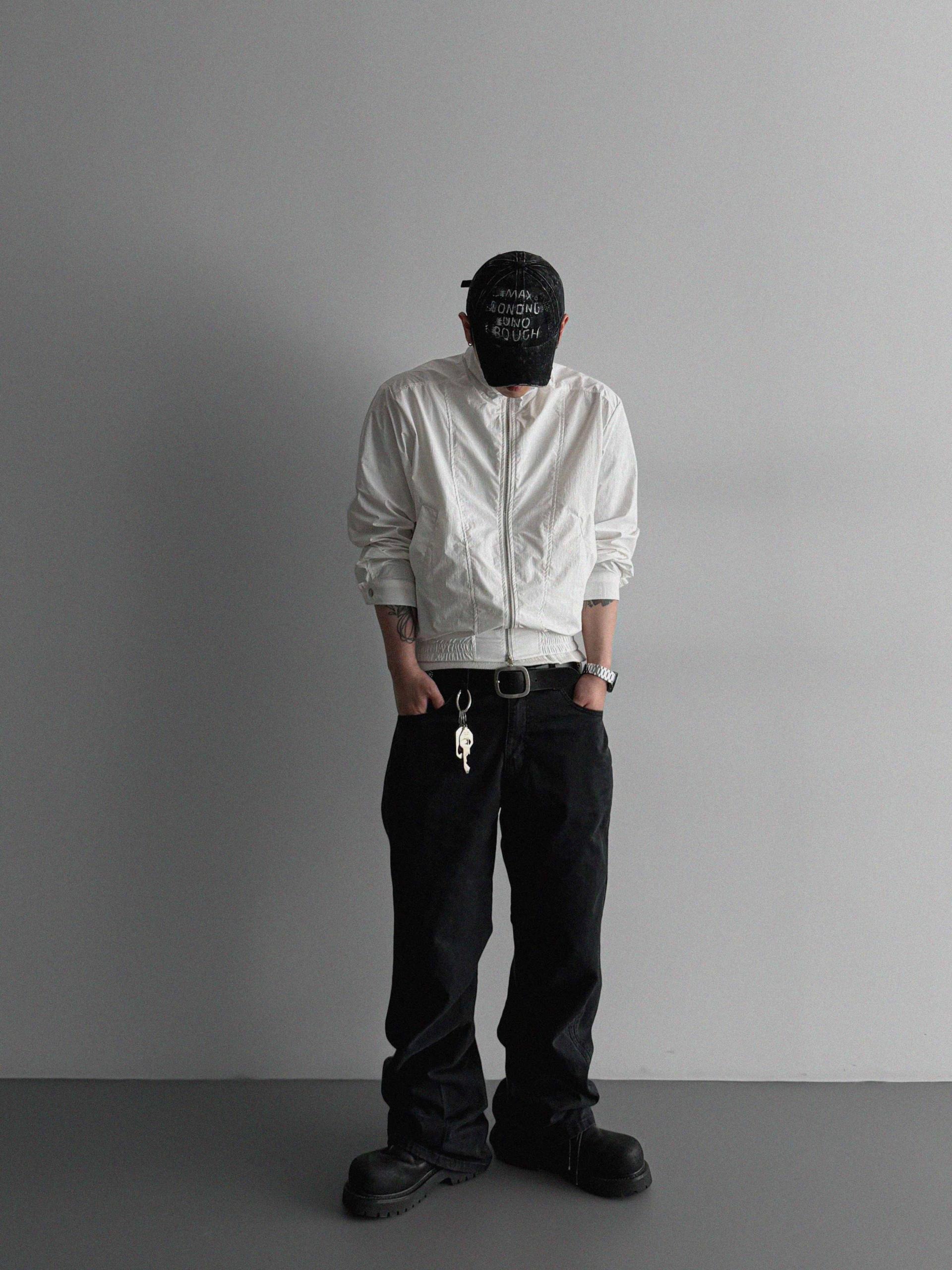 Summer nylon crop jacket