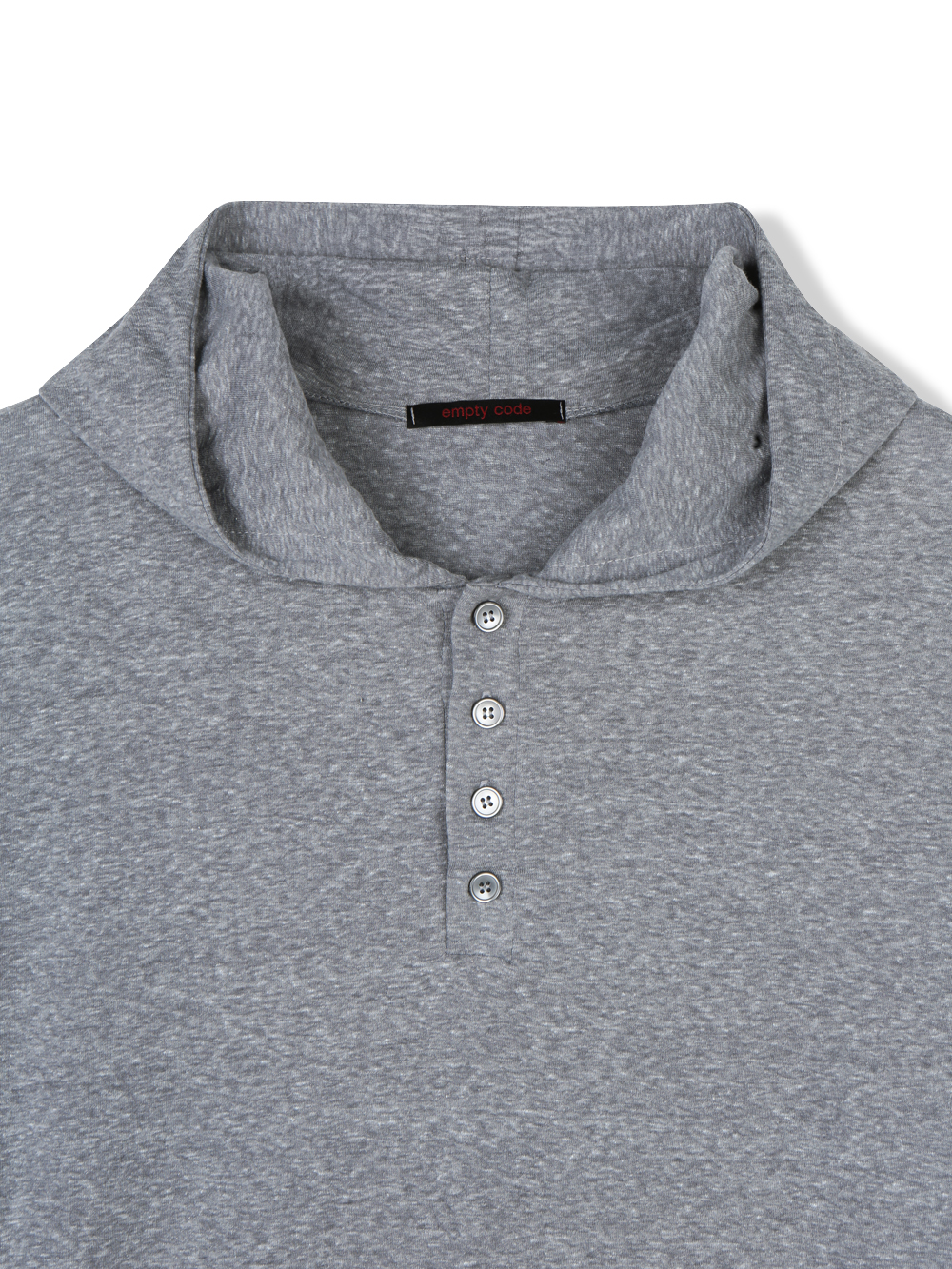 After henry neck warmer hoodie t
