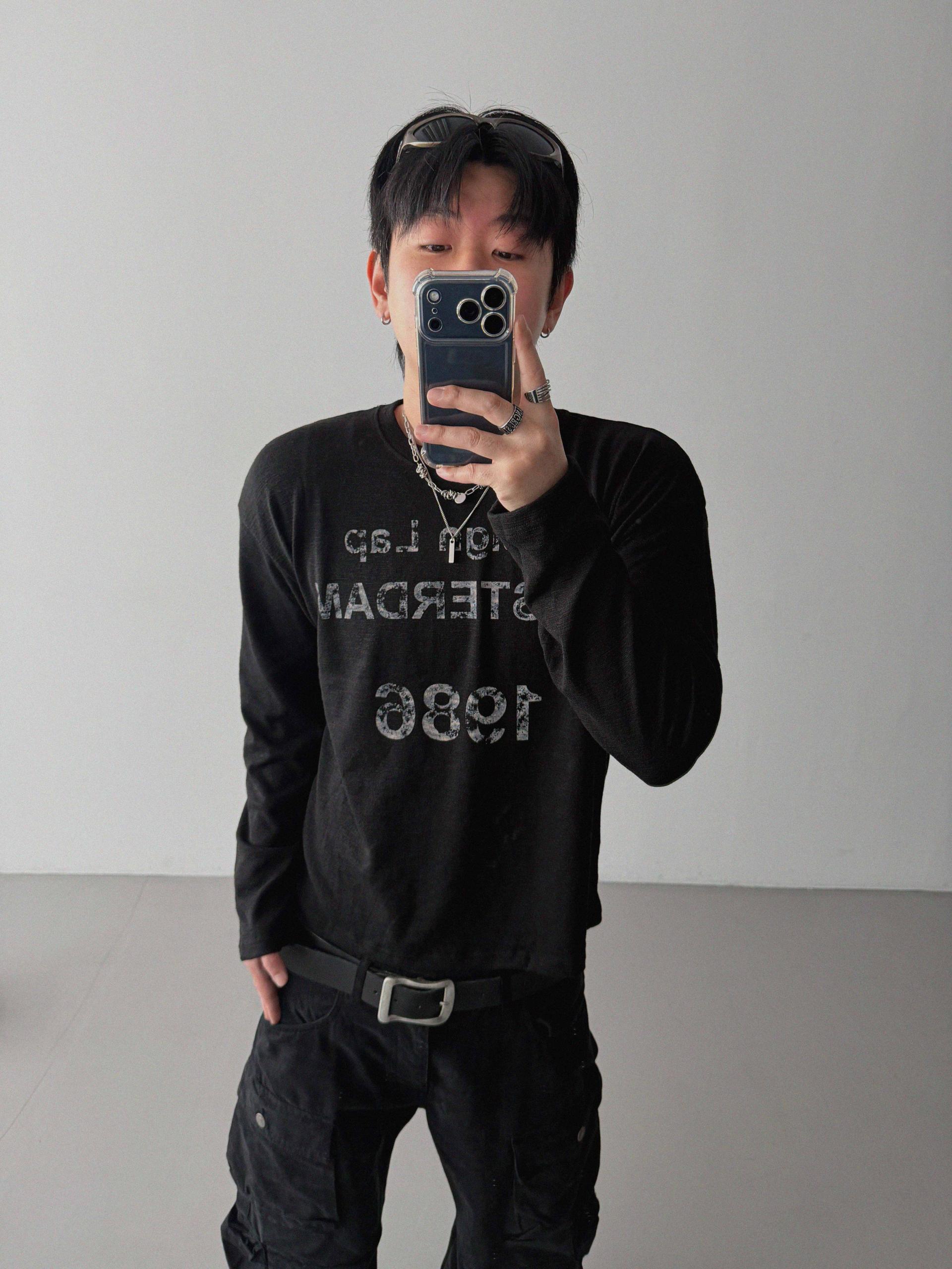 Block cargo wide pants