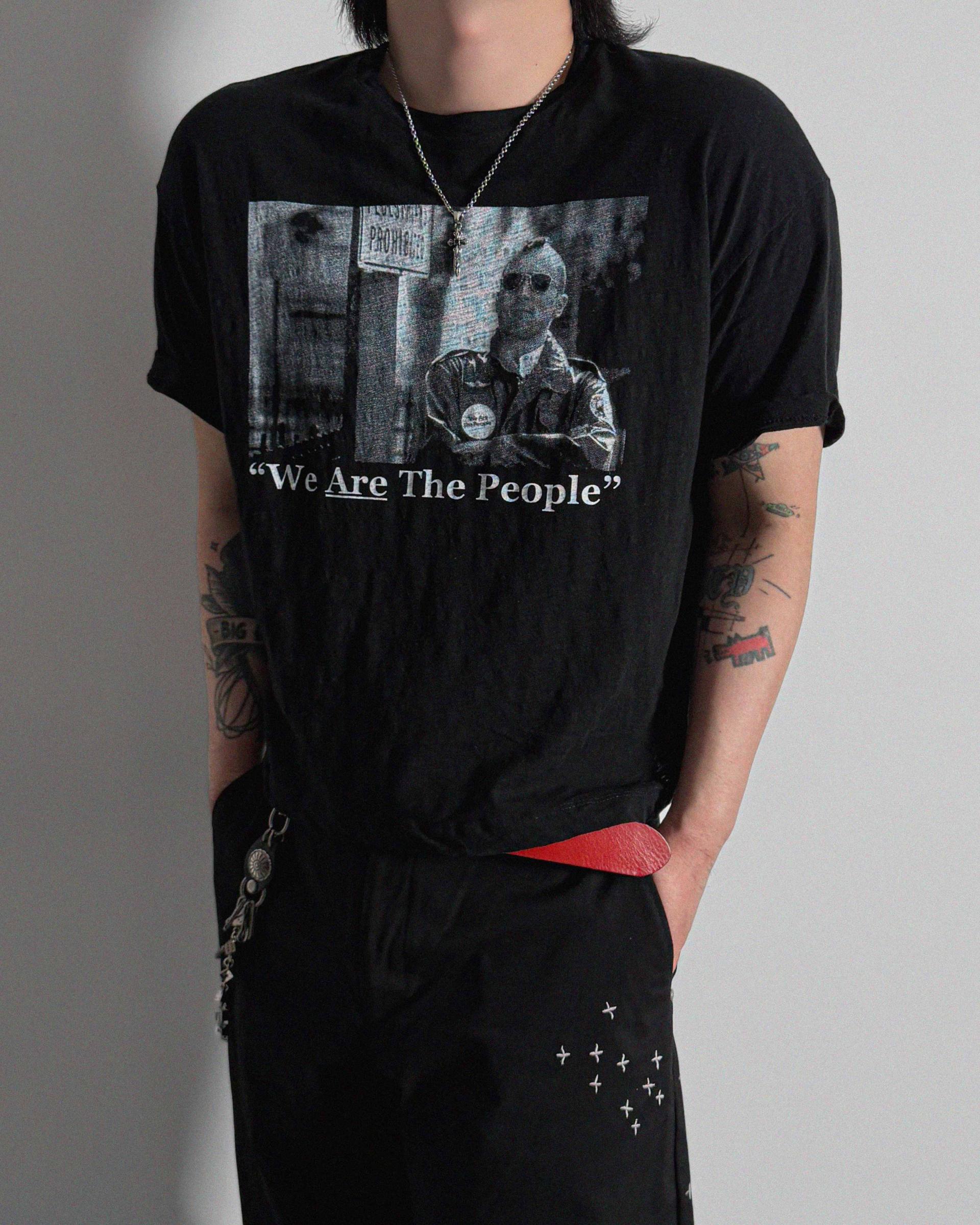 Vintage taxi slap crop half t
